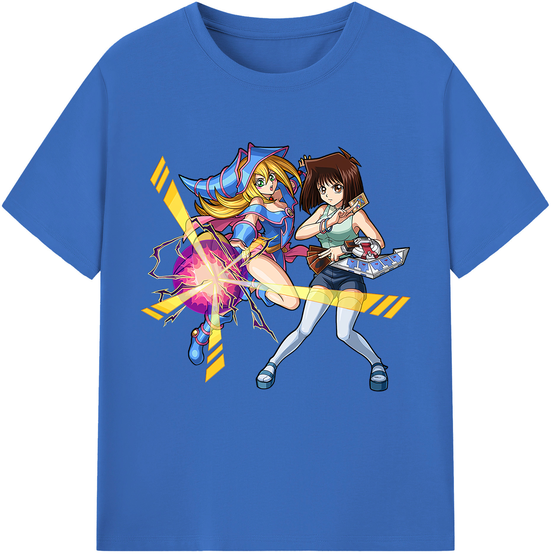 （画像用） 遊☆戯☆王 Yu-Gi-Oh! 綿100％半袖Tシャツ（フロントプリント）