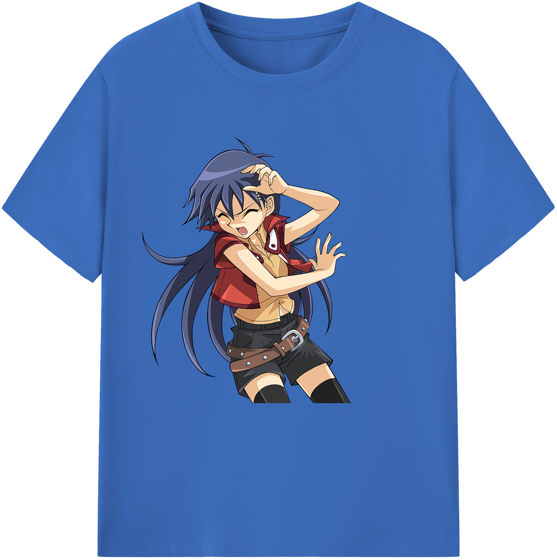 （画像用） 遊☆戯☆王 Yu-Gi-Oh! 綿100％半袖Tシャツ（フロントプリント）
