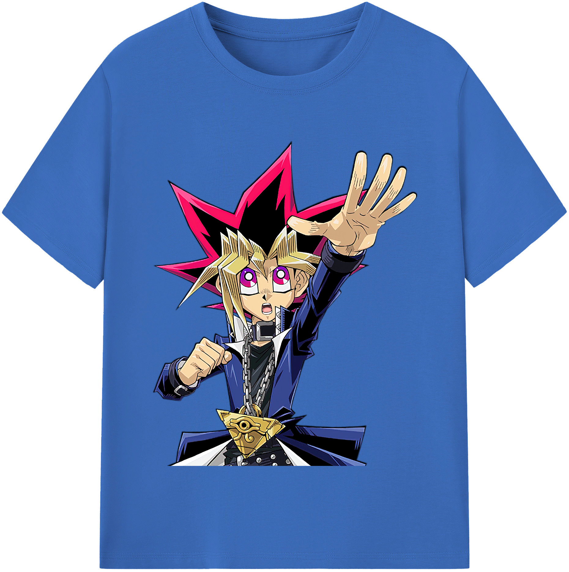 （画像用） 遊☆戯☆王 Yu-Gi-Oh! 綿100％半袖Tシャツ（フロントプリント）