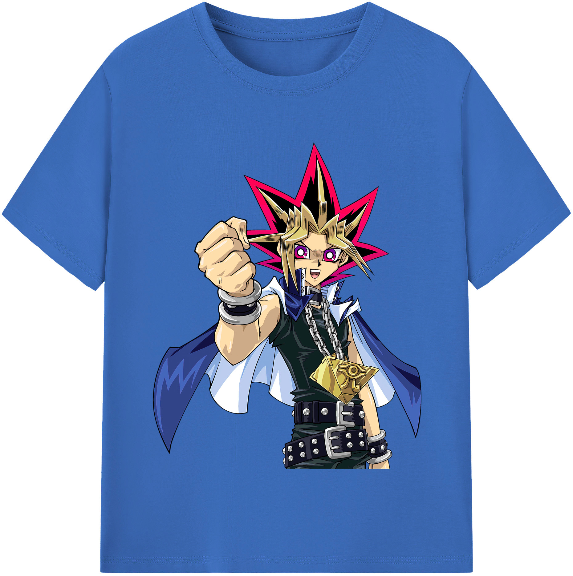 （画像用） 遊☆戯☆王 Yu-Gi-Oh! 綿100％半袖Tシャツ（フロントプリント）