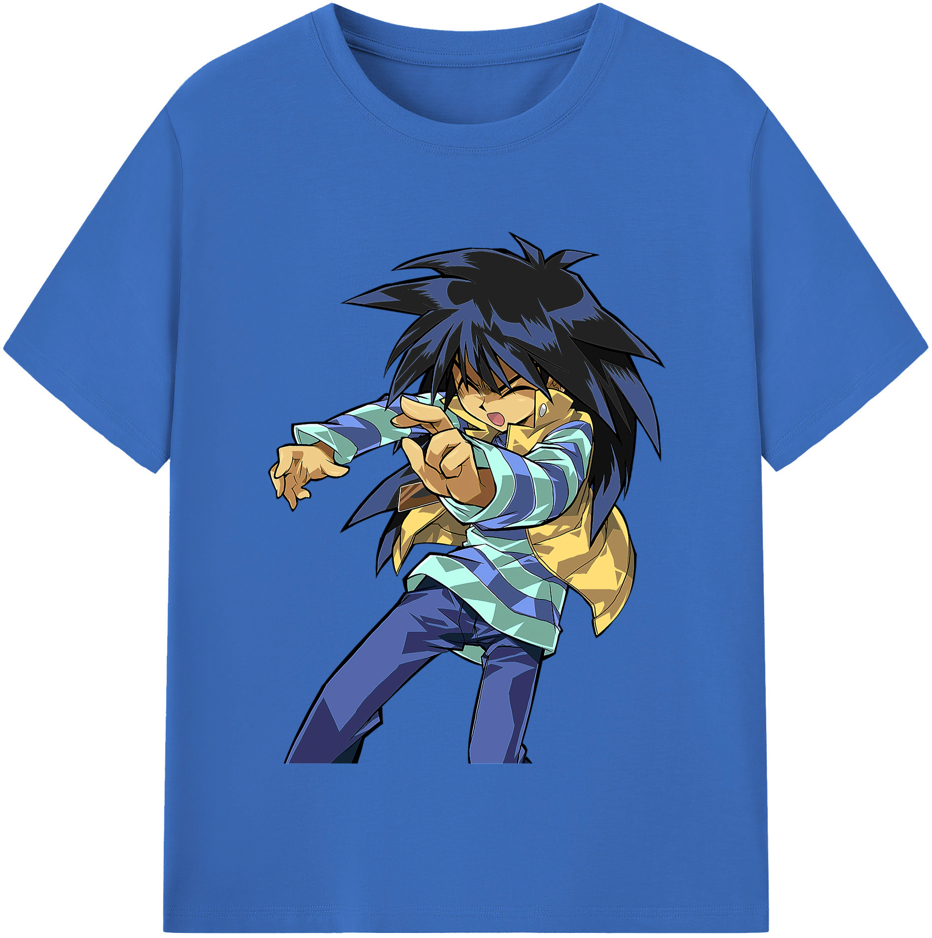 （画像用） 遊☆戯☆王 Yu-Gi-Oh! 綿100％半袖Tシャツ（フロントプリント）