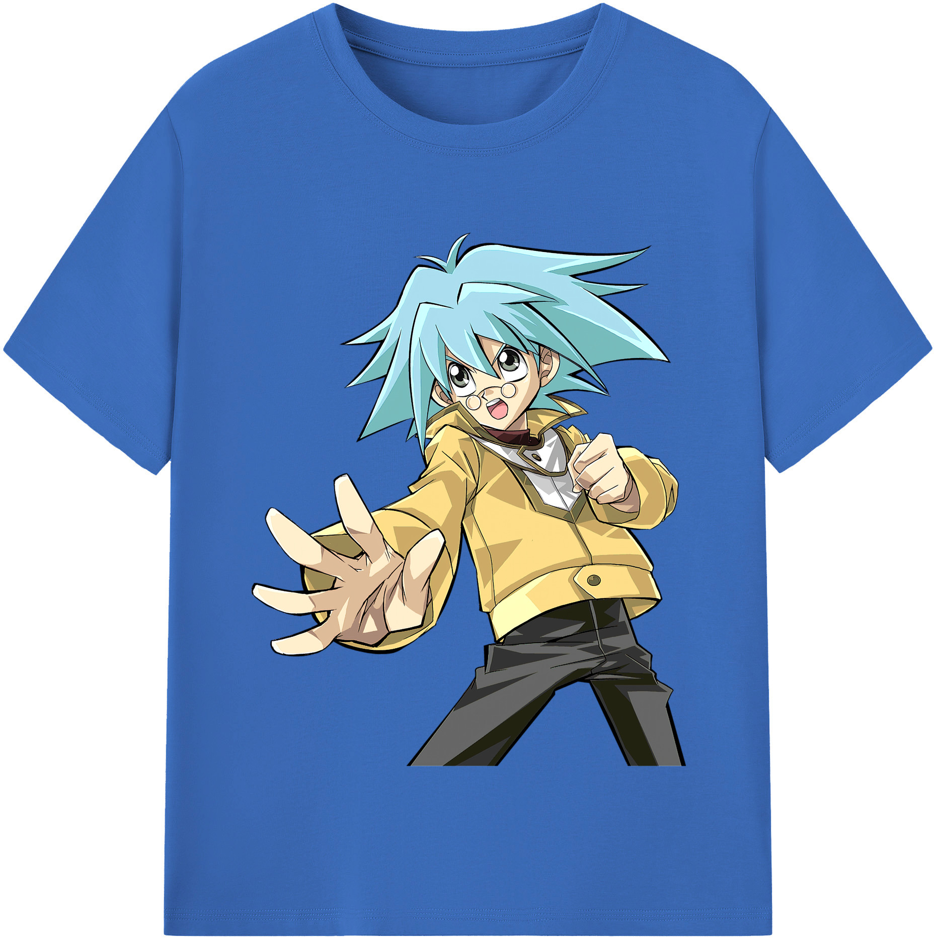 （画像用） 遊☆戯☆王 Yu-Gi-Oh! 綿100％半袖Tシャツ（フロントプリント）