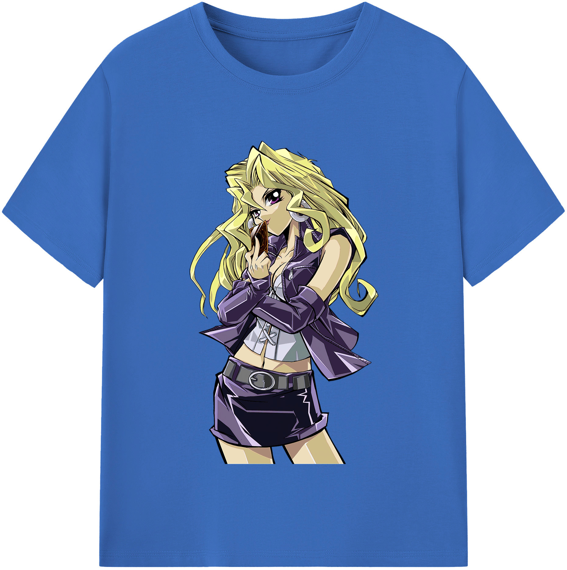 （画像用） 遊☆戯☆王 Yu-Gi-Oh! 綿100％半袖Tシャツ（フロントプリント）