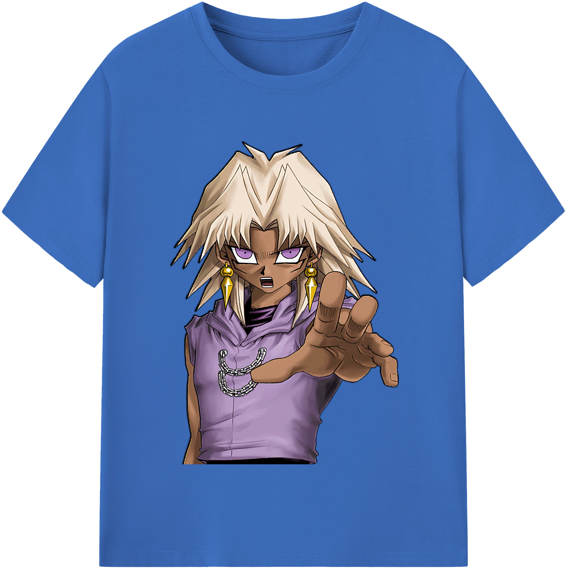 （画像用） 遊☆戯☆王 Yu-Gi-Oh! 綿100％半袖Tシャツ（フロントプリント）