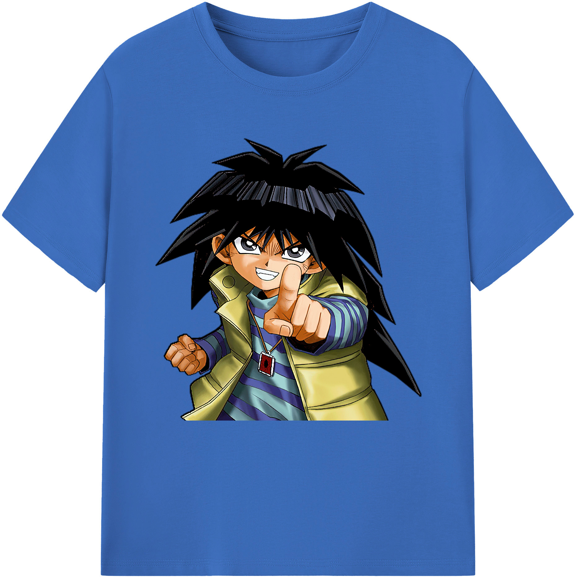 （画像用） 遊☆戯☆王 Yu-Gi-Oh! 綿100％半袖Tシャツ（フロントプリント）