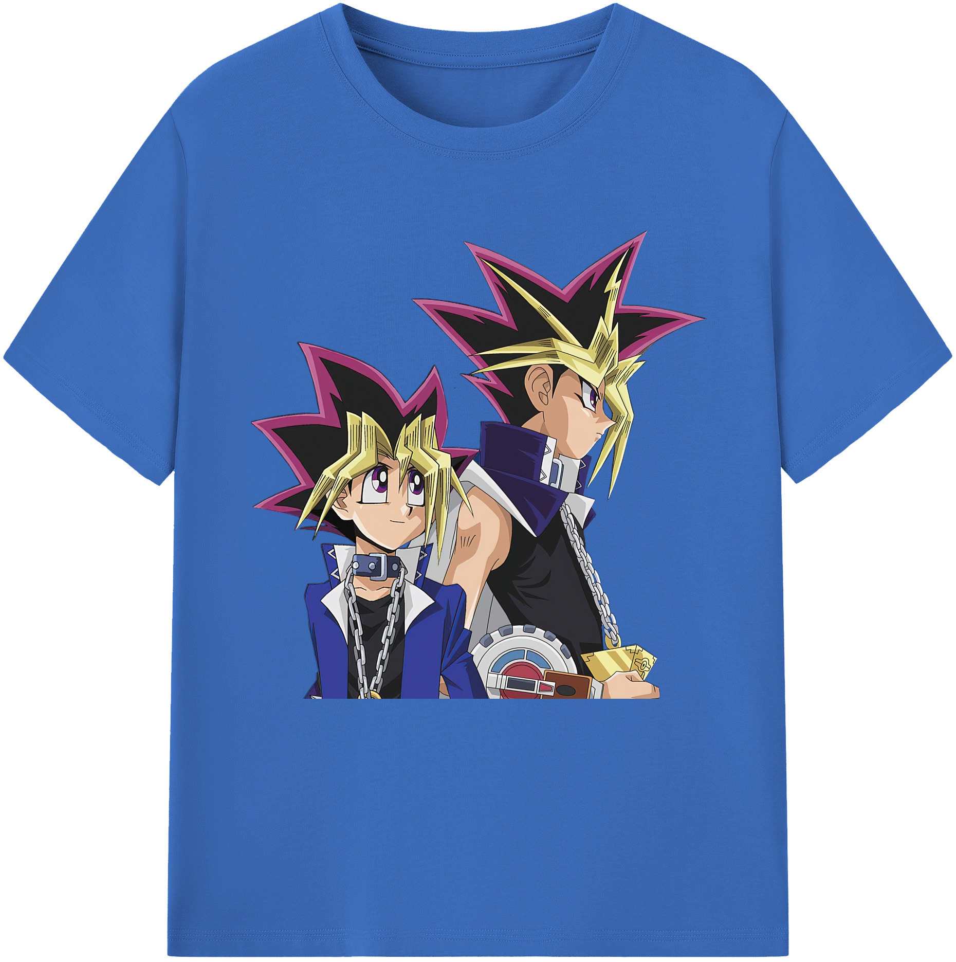 （画像用） 遊☆戯☆王 Yu-Gi-Oh! 綿100％半袖Tシャツ（フロントプリント）