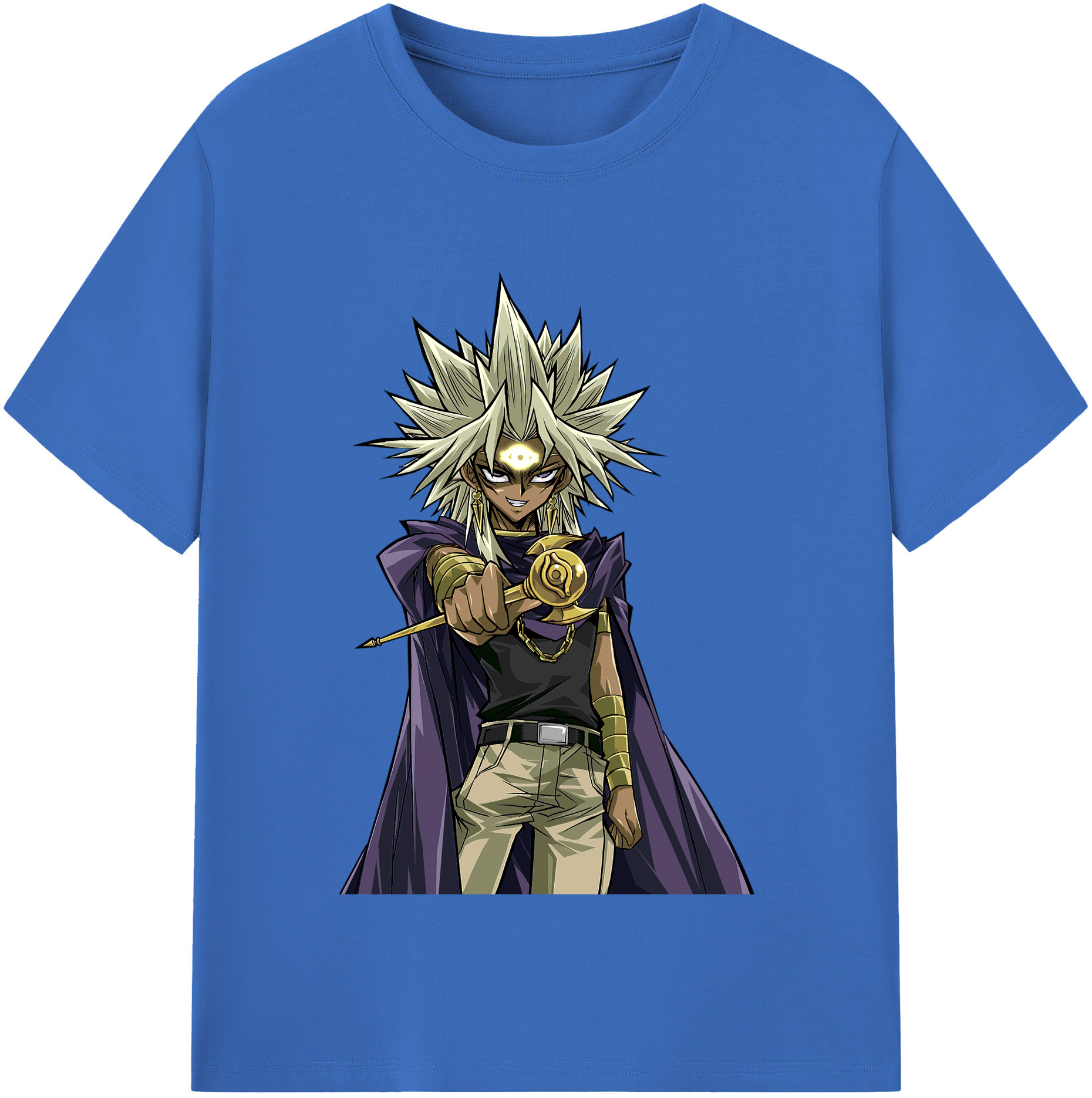 （画像用） 遊☆戯☆王 Yu-Gi-Oh! 綿100％半袖Tシャツ（フロントプリント）
