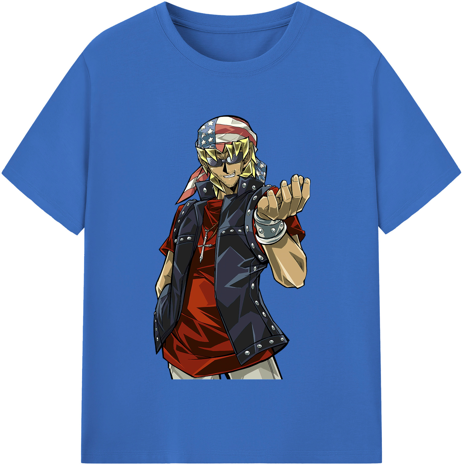（画像用） 遊☆戯☆王 Yu-Gi-Oh! 綿100％半袖Tシャツ（フロントプリント）