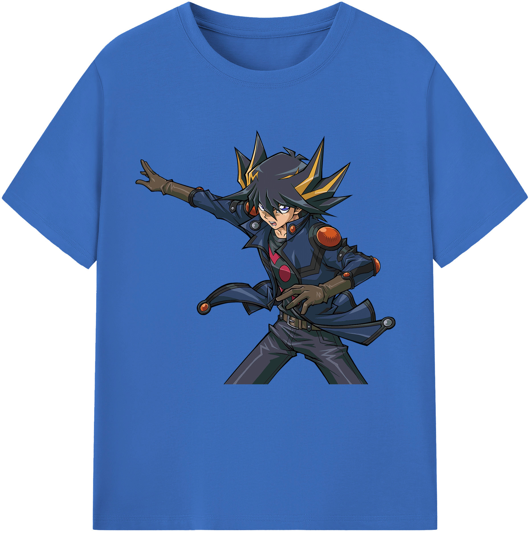 （画像用） 遊☆戯☆王 Yu-Gi-Oh! 綿100％半袖Tシャツ（フロントプリント）