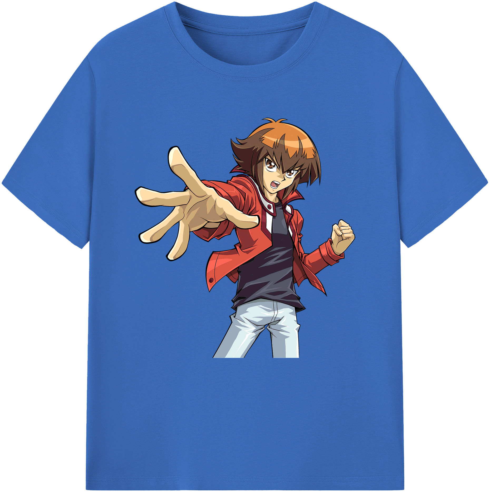 （画像用） 遊☆戯☆王 Yu-Gi-Oh! 綿100％半袖Tシャツ（フロントプリント）