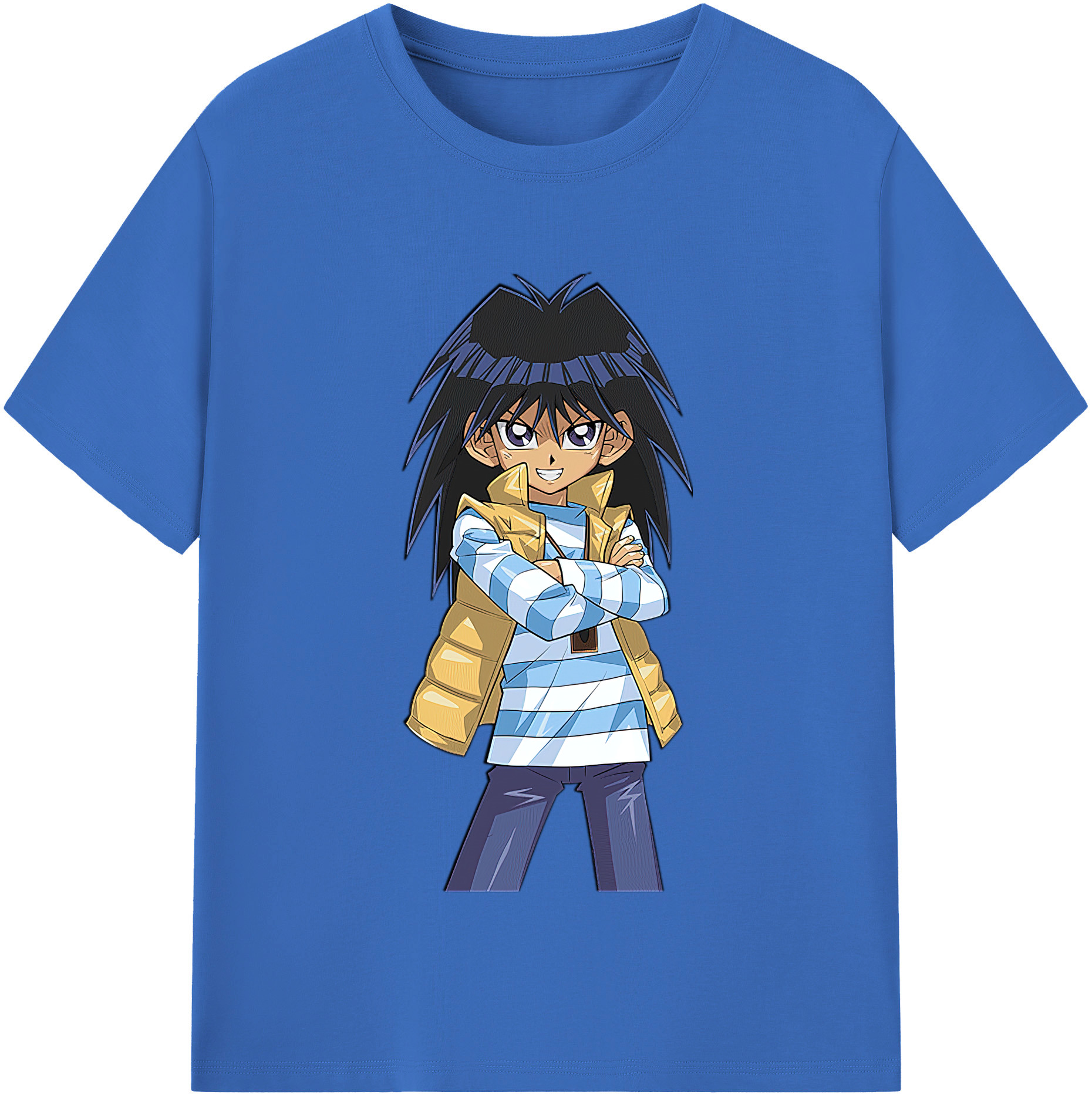 （画像用） 遊☆戯☆王 Yu-Gi-Oh! 綿100％半袖Tシャツ（フロントプリント）