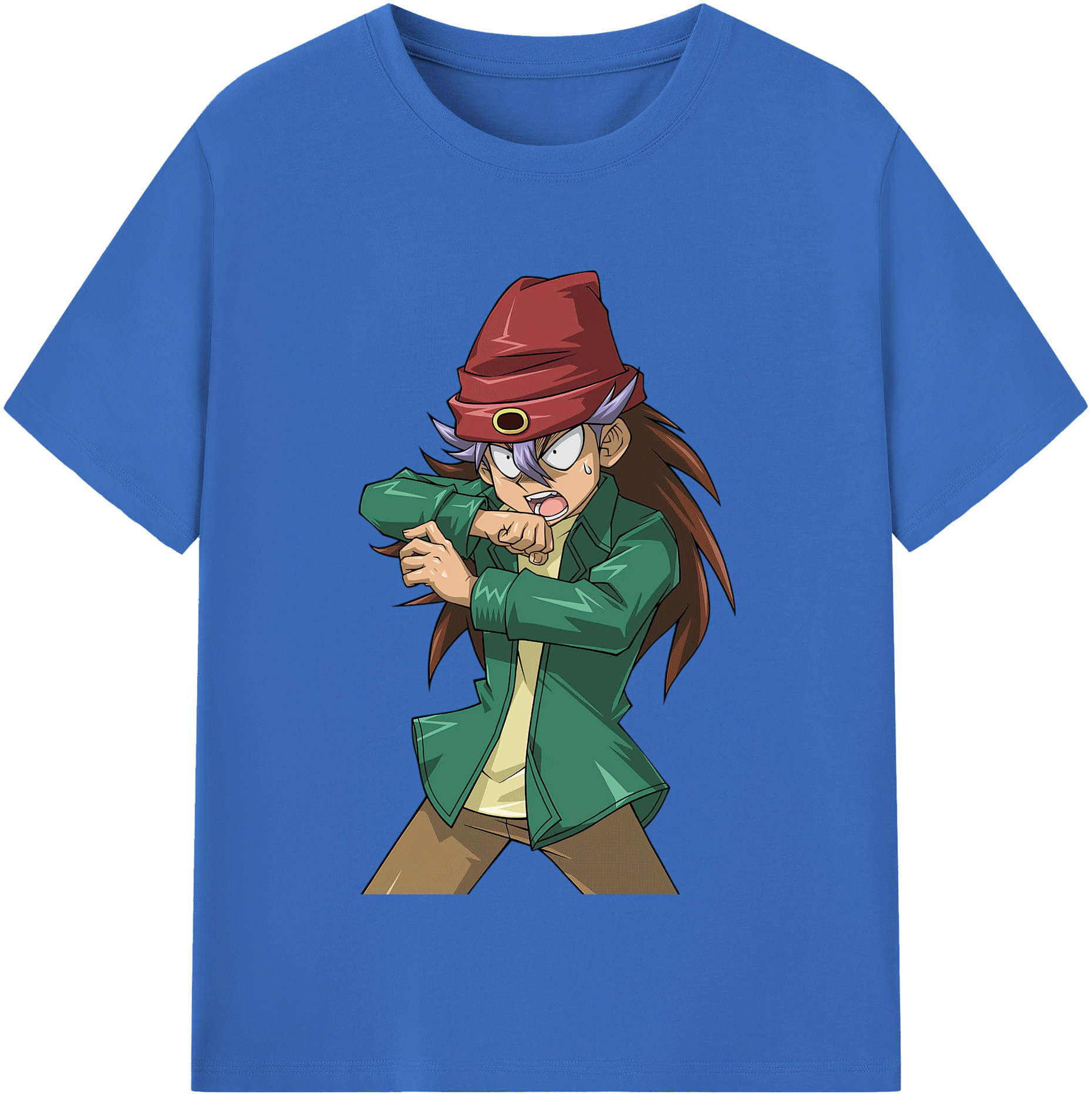（画像用） 遊☆戯☆王 Yu-Gi-Oh! 綿100％半袖Tシャツ（フロントプリント）