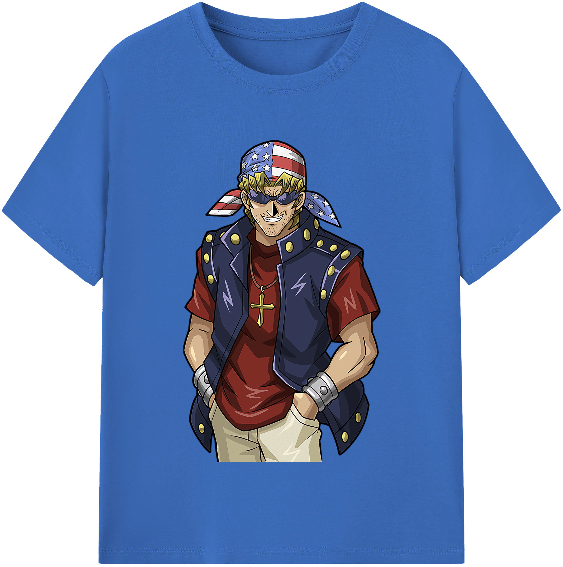 （画像用） 遊☆戯☆王 Yu-Gi-Oh! 綿100％半袖Tシャツ（フロントプリント）