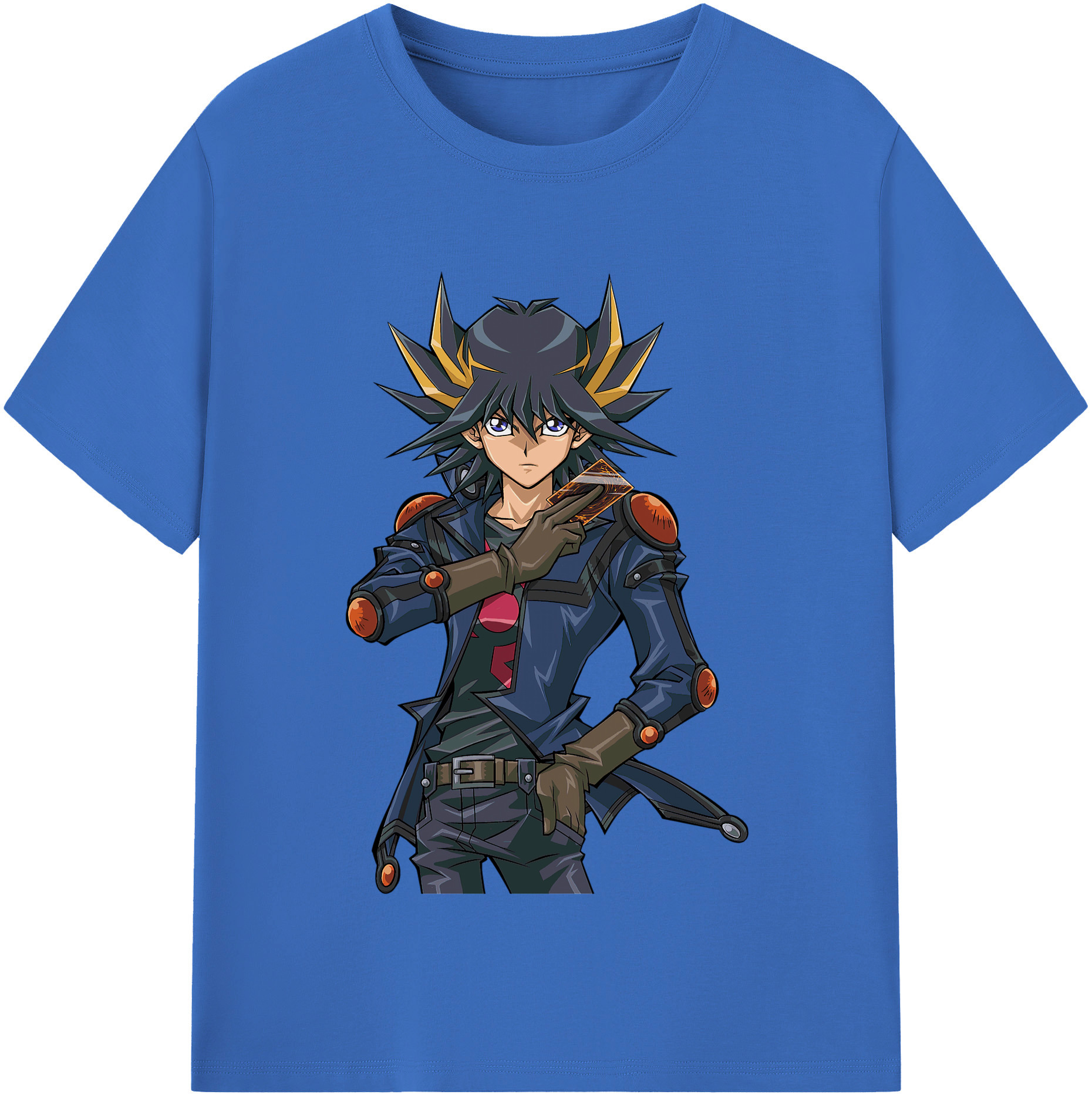 （画像用） 遊☆戯☆王 Yu-Gi-Oh! 綿100％半袖Tシャツ（フロントプリント）