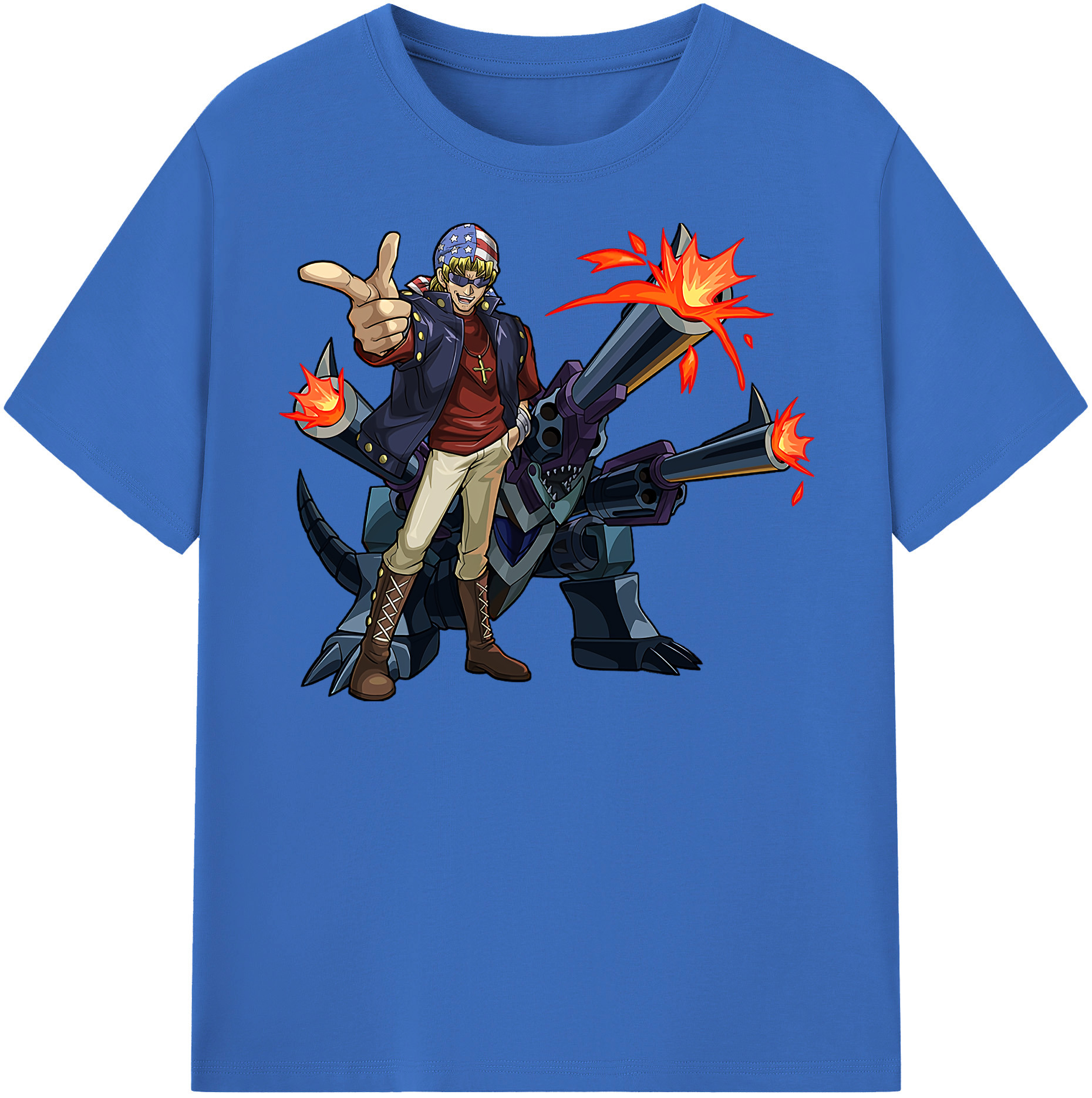 （画像用） 遊☆戯☆王 Yu-Gi-Oh! 綿100％半袖Tシャツ（フロントプリント）