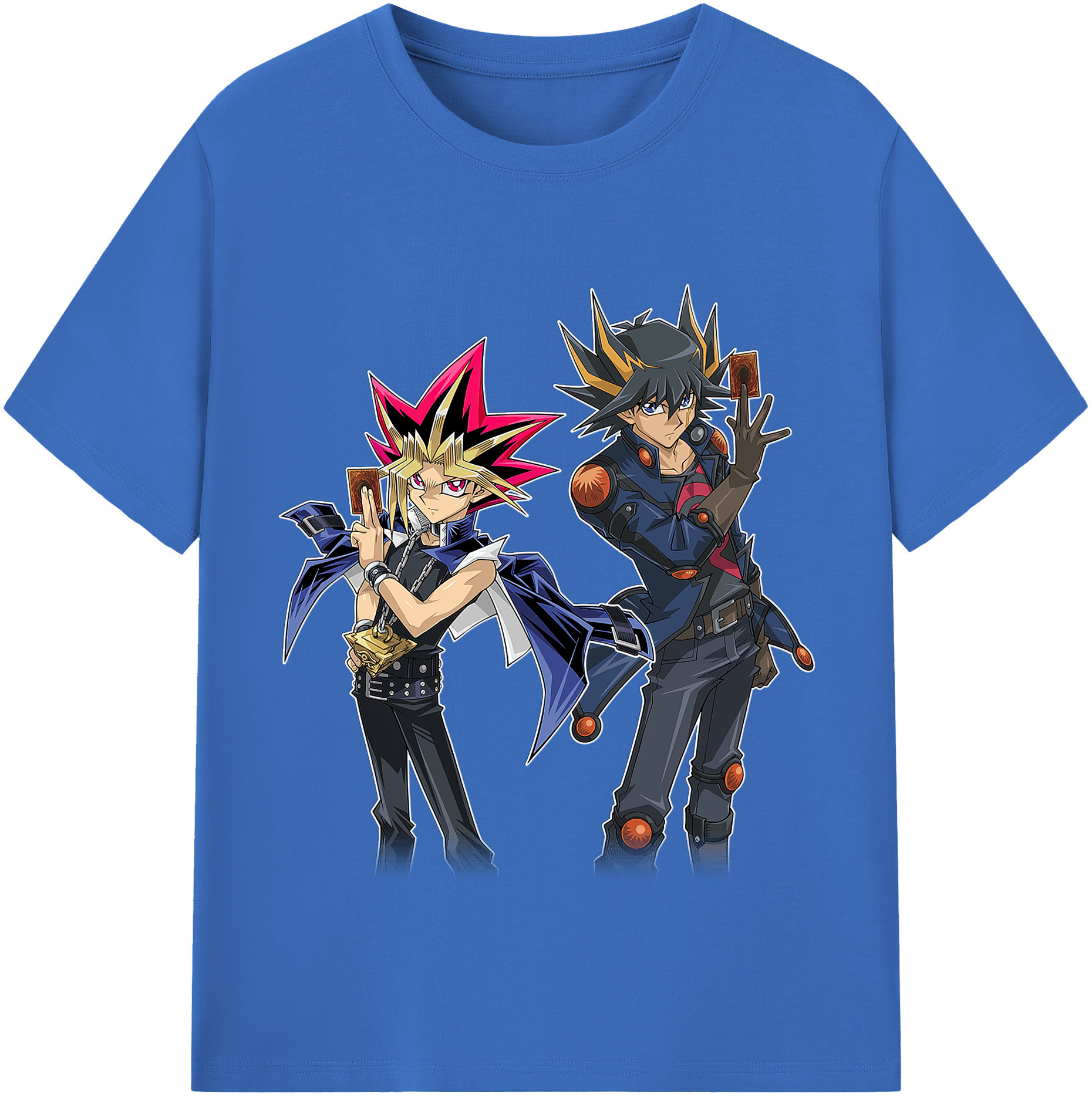 （画像用） 遊☆戯☆王 Yu-Gi-Oh! 綿100％半袖Tシャツ（フロントプリント）