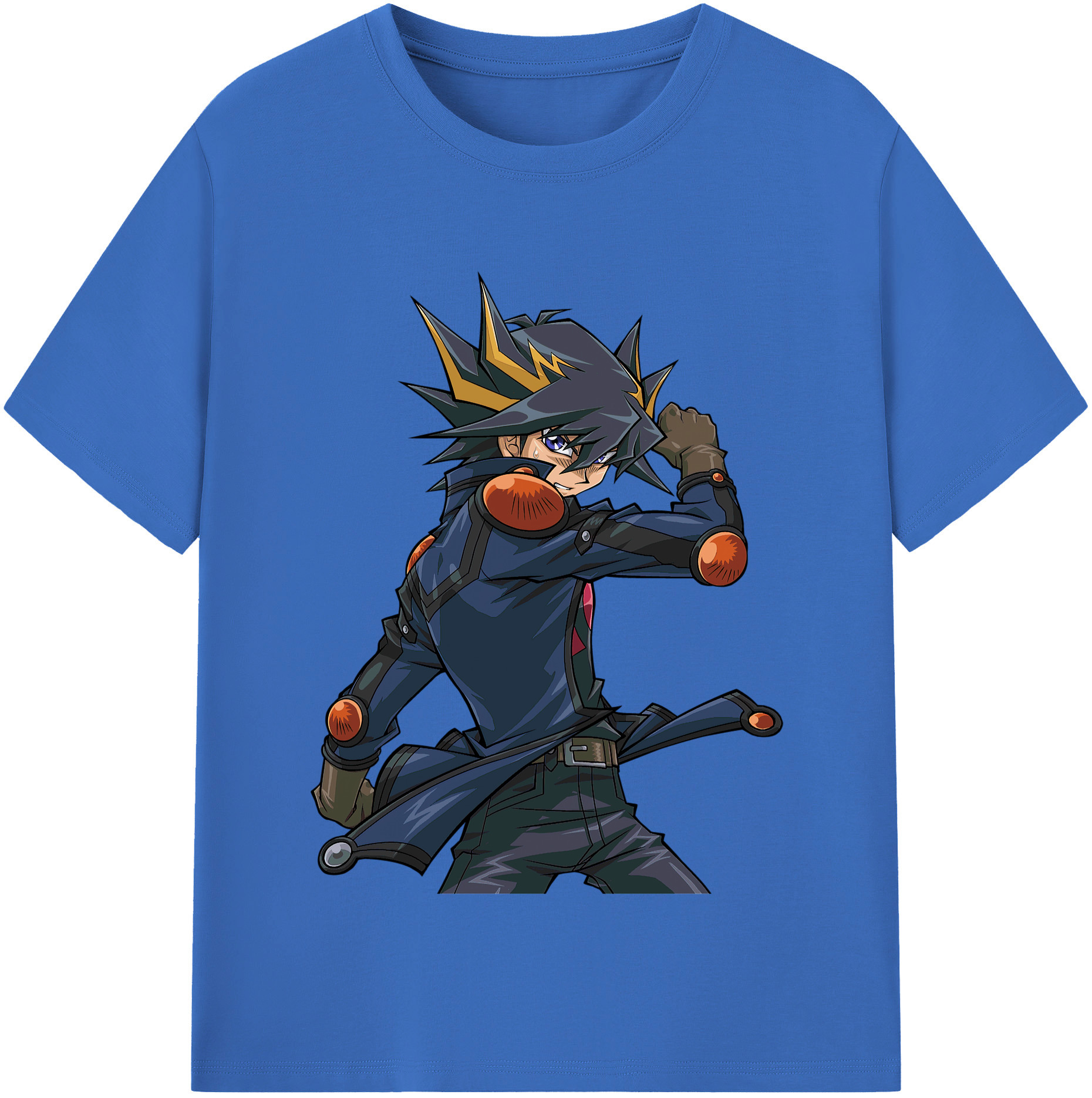（画像用） 遊☆戯☆王 Yu-Gi-Oh! 綿100％半袖Tシャツ（フロントプリント）
