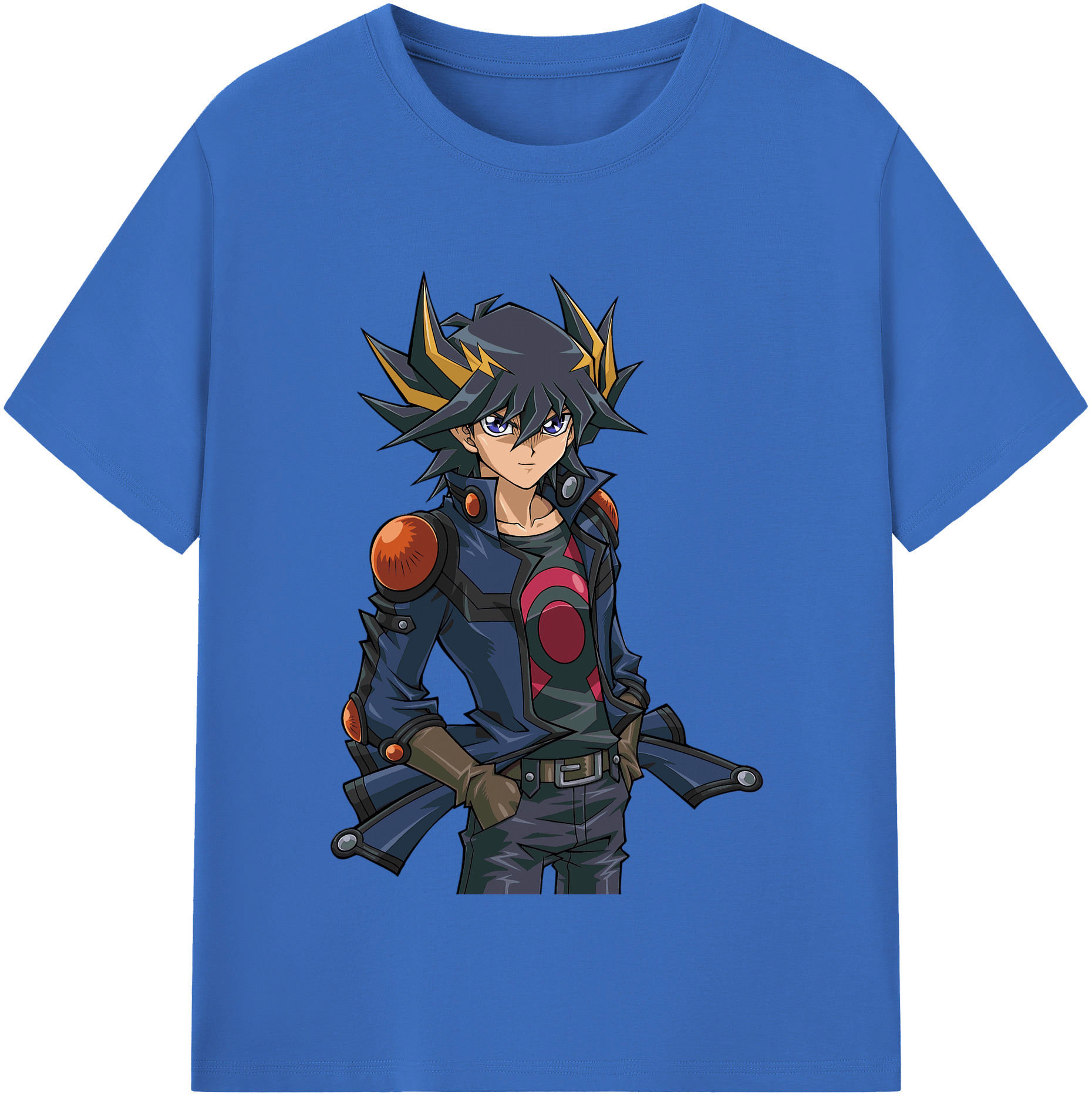 （画像用） 遊☆戯☆王 Yu-Gi-Oh! 綿100％半袖Tシャツ（フロントプリント）