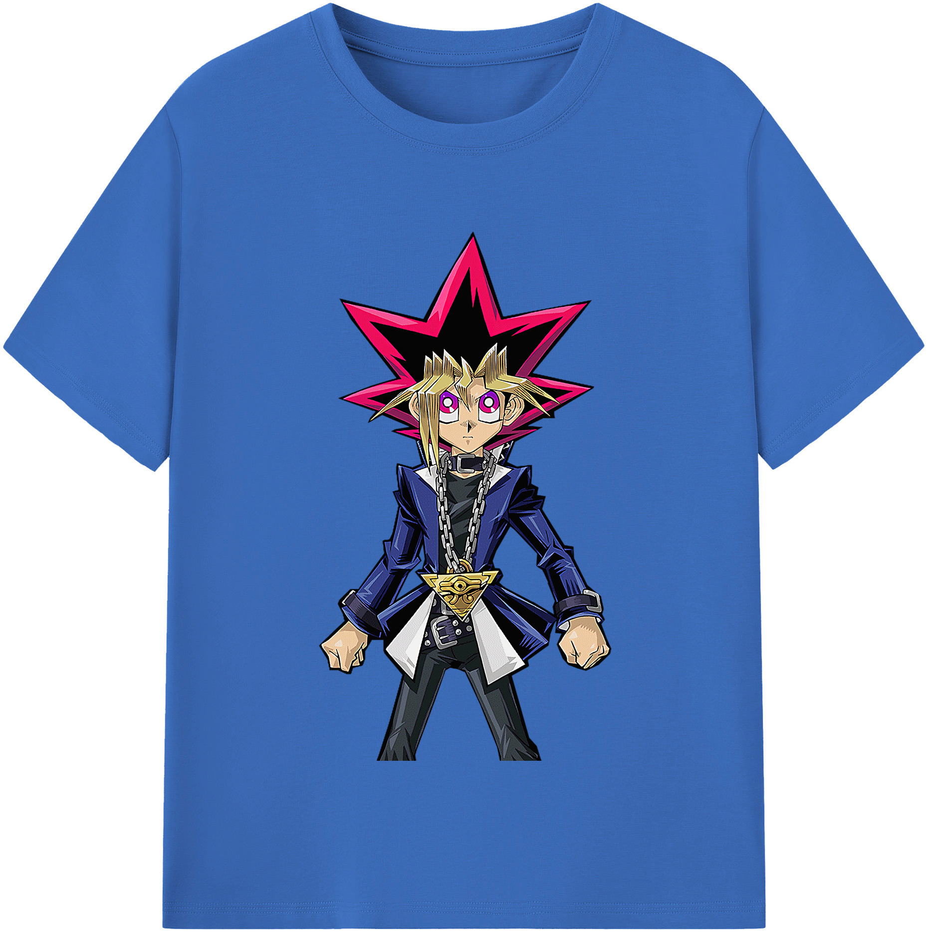 （画像用） 遊☆戯☆王 Yu-Gi-Oh! 綿100％半袖Tシャツ（フロントプリント）