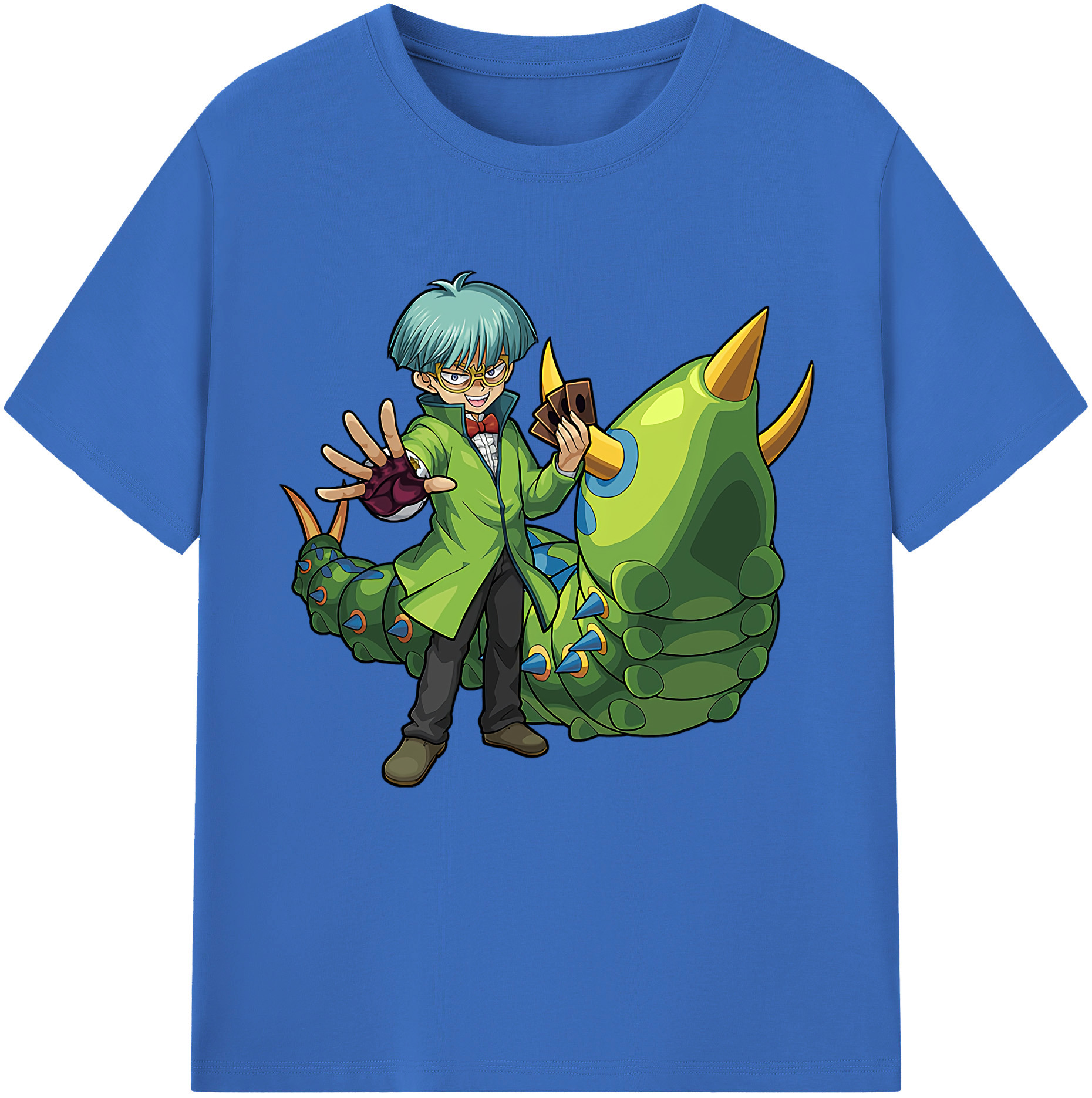 （画像用） 遊☆戯☆王 Yu-Gi-Oh! 綿100％半袖Tシャツ（フロントプリント）