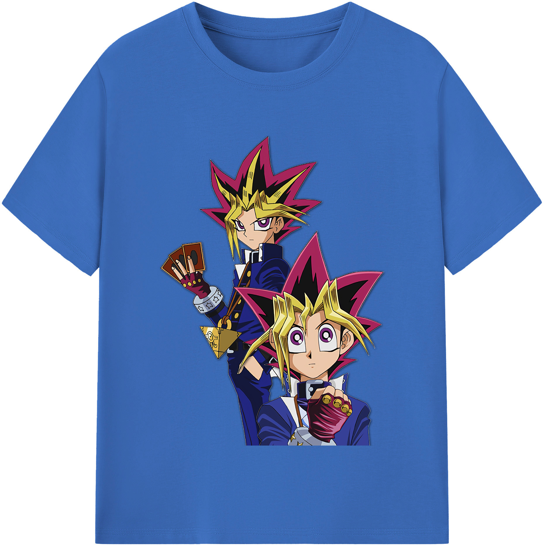 （画像用） 遊☆戯☆王 Yu-Gi-Oh! 綿100％半袖Tシャツ（フロントプリント）