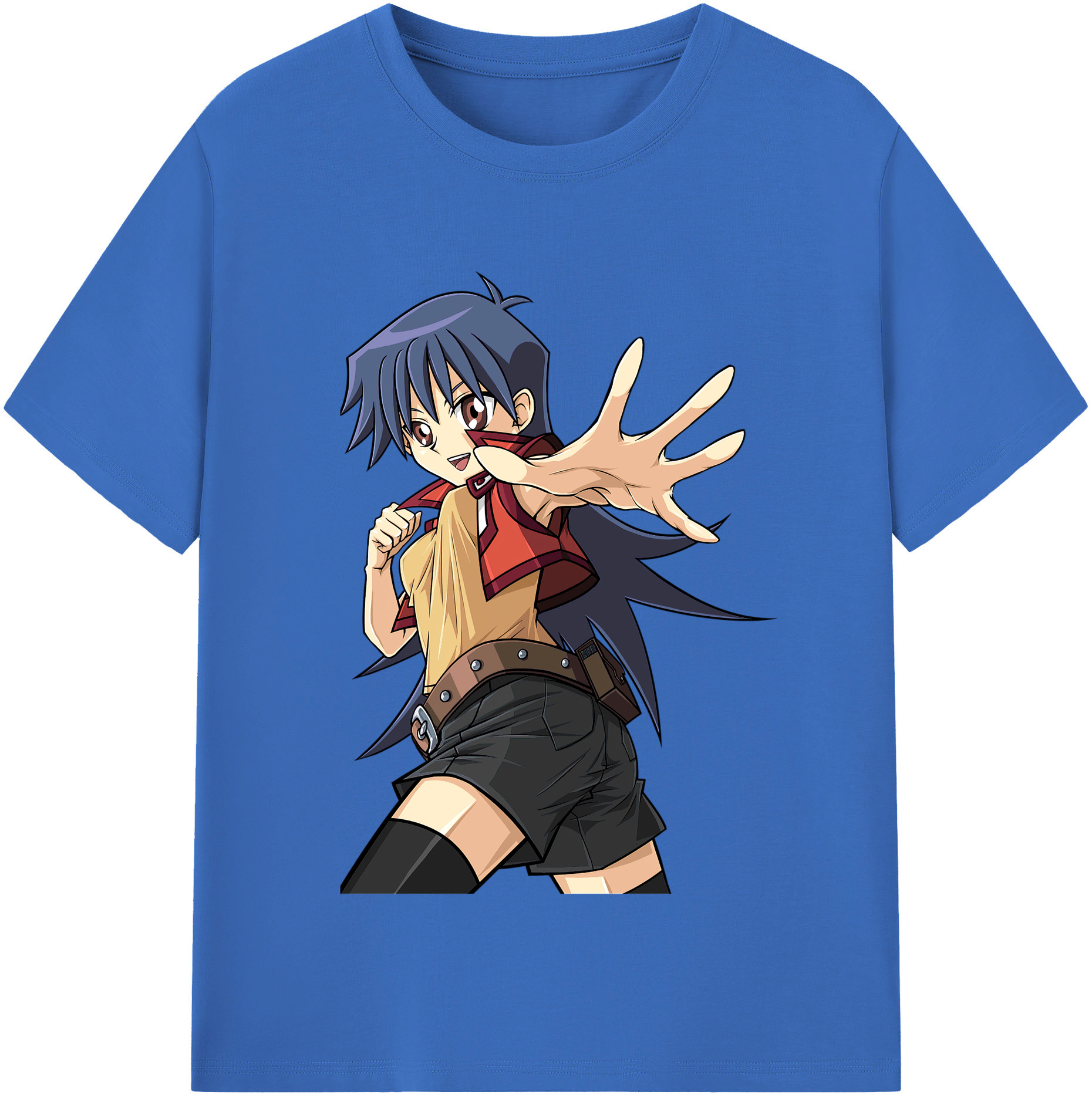 （画像用） 遊☆戯☆王 Yu-Gi-Oh! 綿100％半袖Tシャツ（フロントプリント）