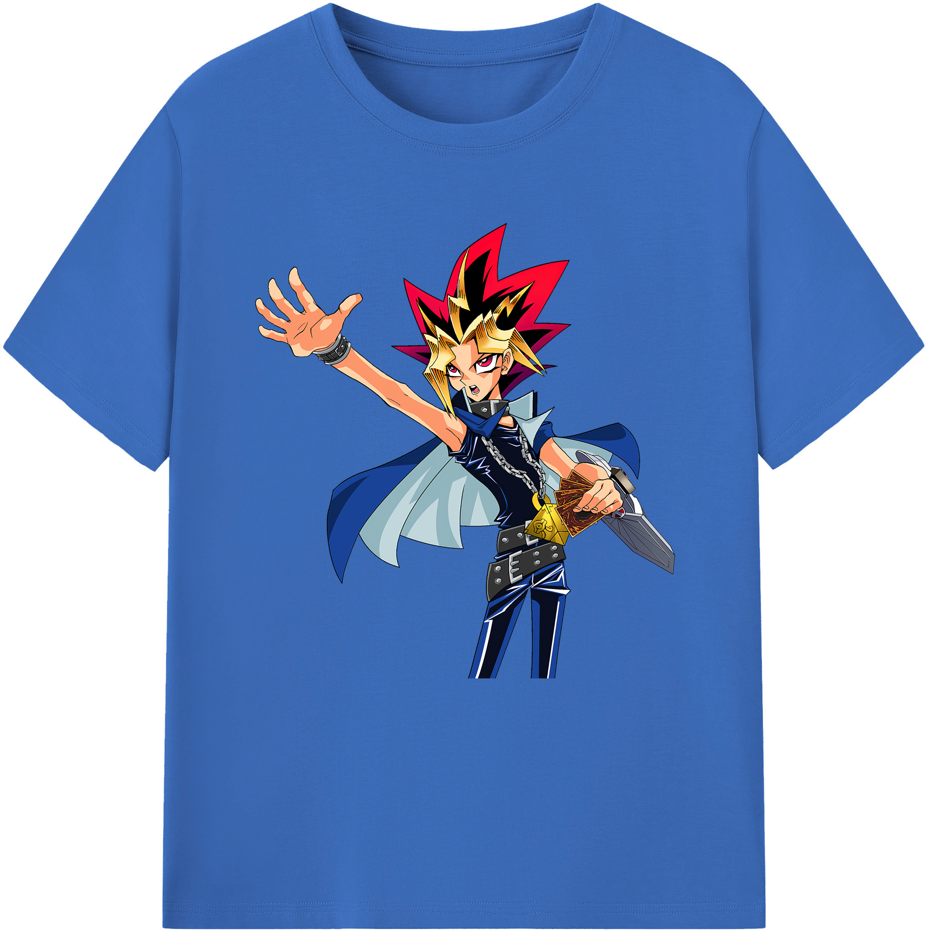 （画像用） 遊☆戯☆王 Yu-Gi-Oh! 綿100％半袖Tシャツ（フロントプリント）