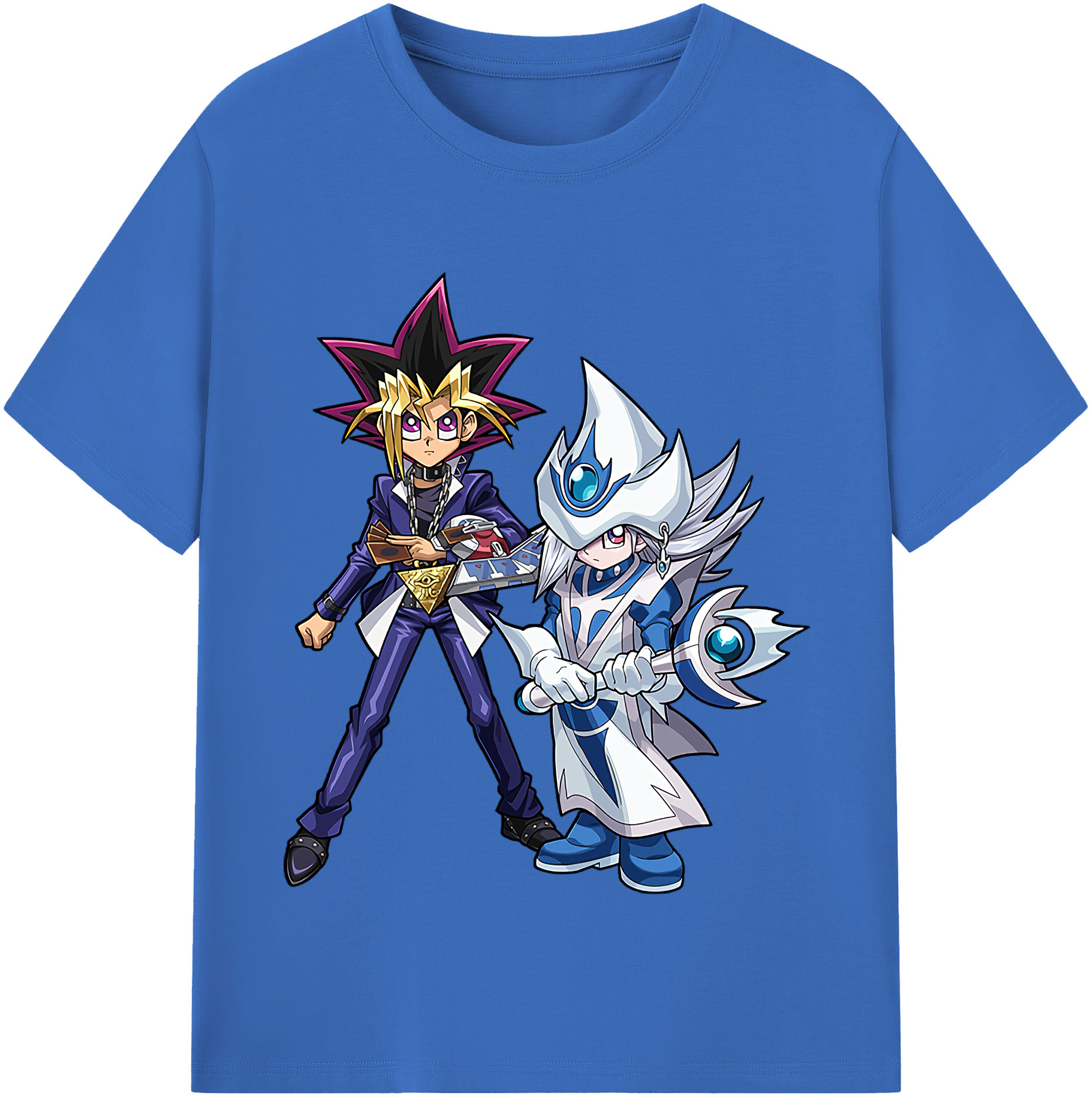 （画像用） 遊☆戯☆王 Yu-Gi-Oh! 綿100％半袖Tシャツ（フロントプリント）