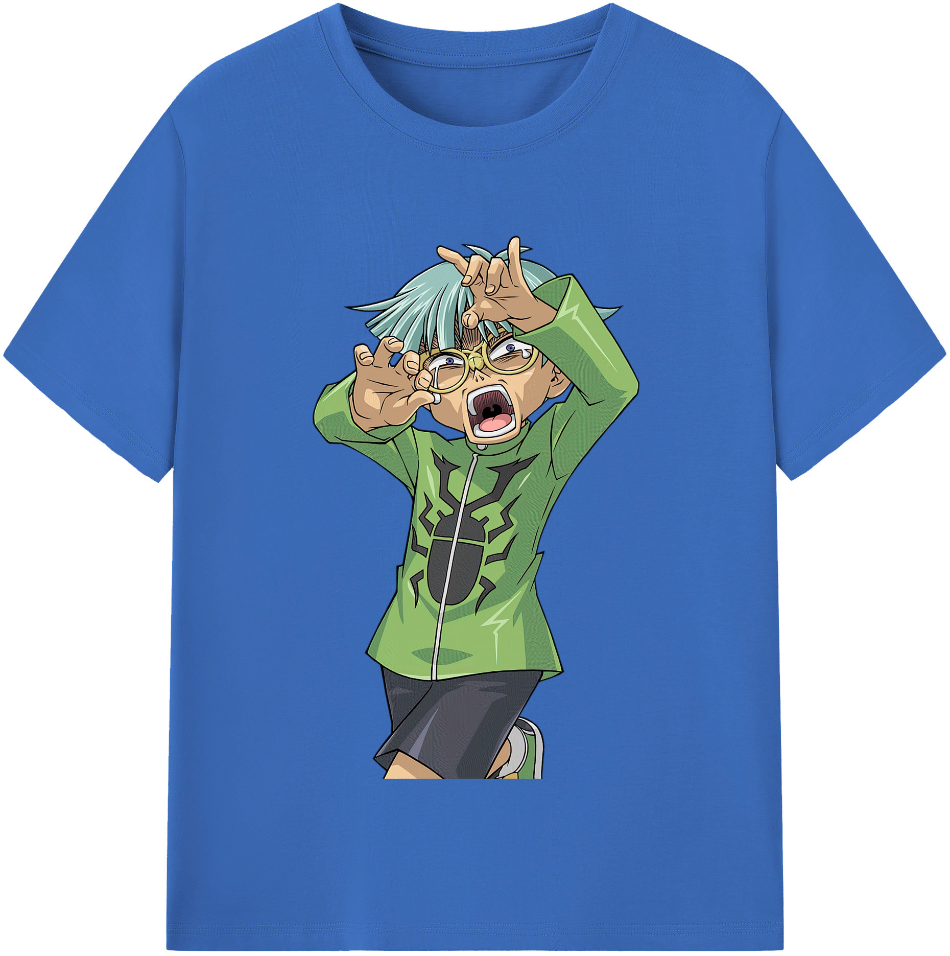 （画像用） 遊☆戯☆王 Yu-Gi-Oh! 綿100％半袖Tシャツ（フロントプリント）