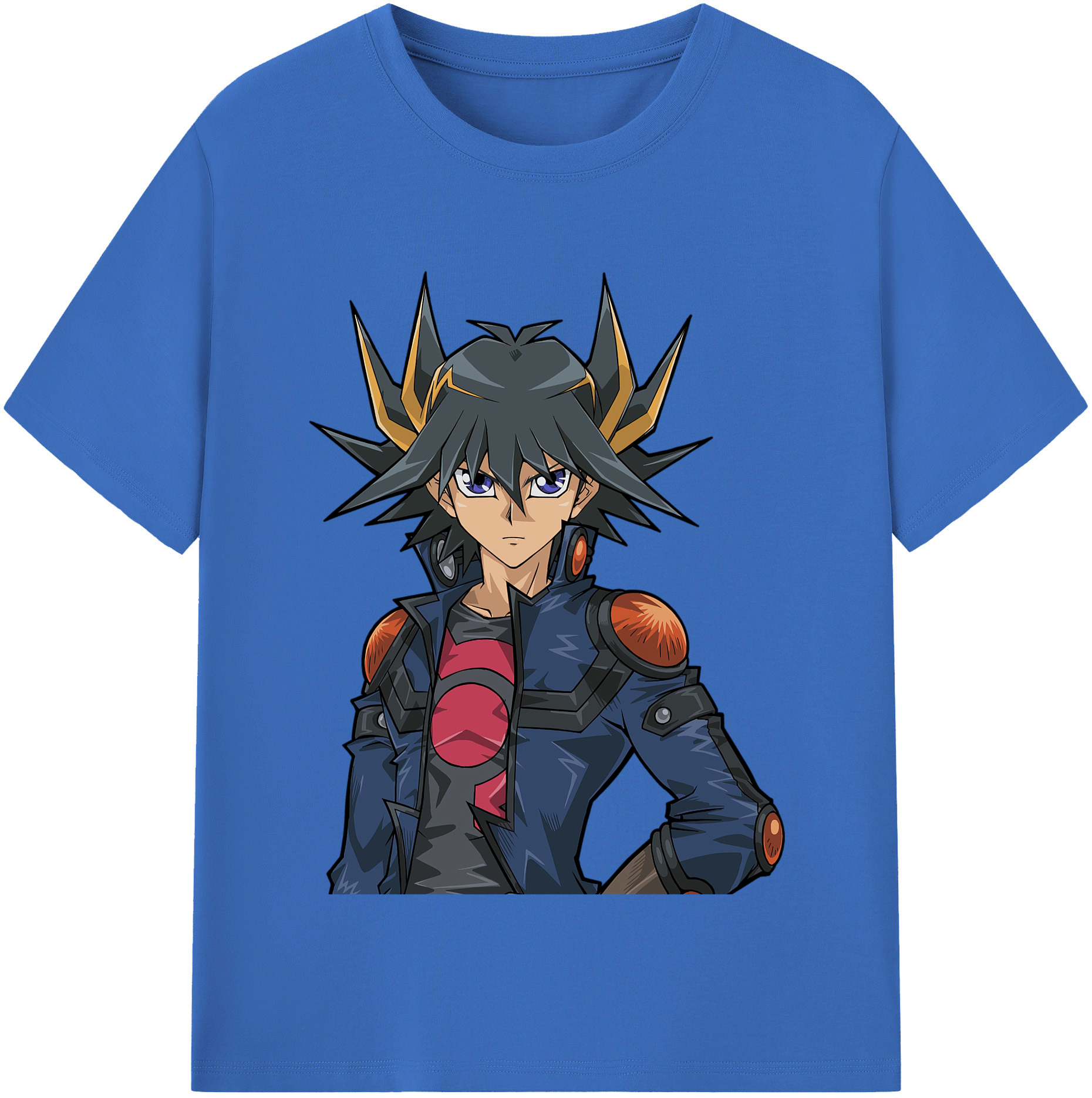 （画像用） 遊☆戯☆王 Yu-Gi-Oh! 綿100％半袖Tシャツ（フロントプリント）