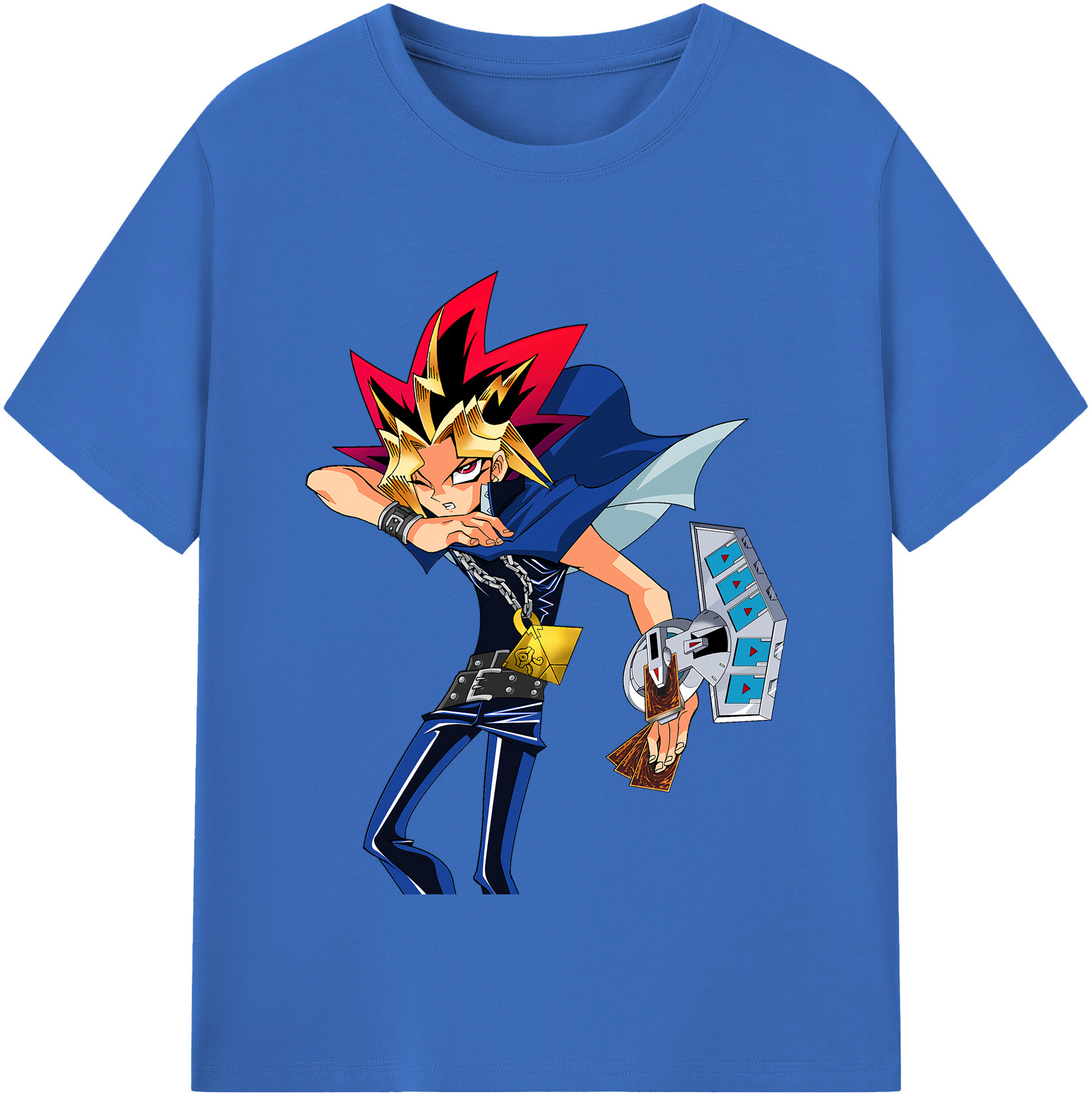 （画像用） 遊☆戯☆王 Yu-Gi-Oh! 綿100％半袖Tシャツ（フロントプリント）