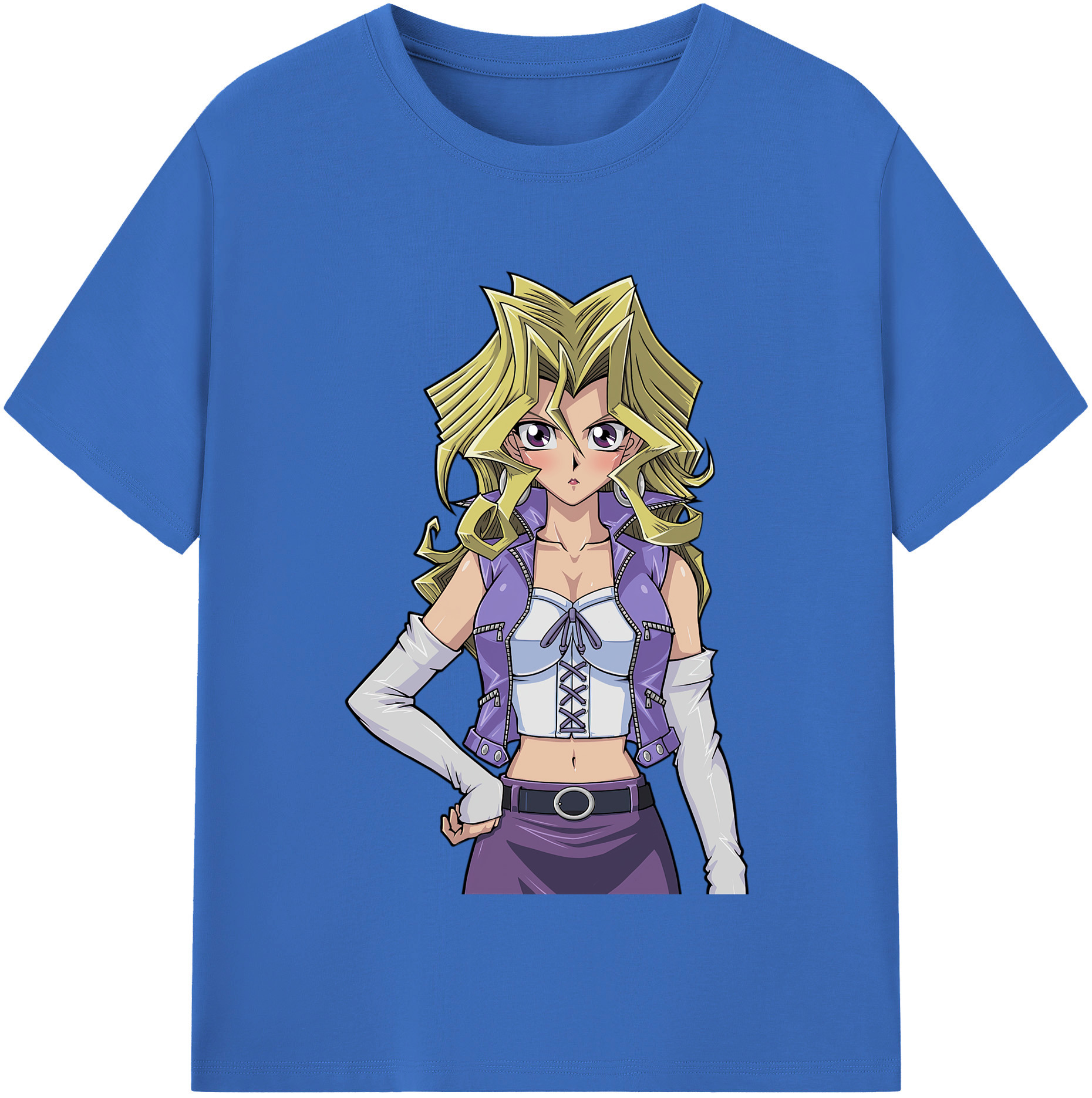 （画像用） 遊☆戯☆王 Yu-Gi-Oh! 綿100％半袖Tシャツ（フロントプリント）