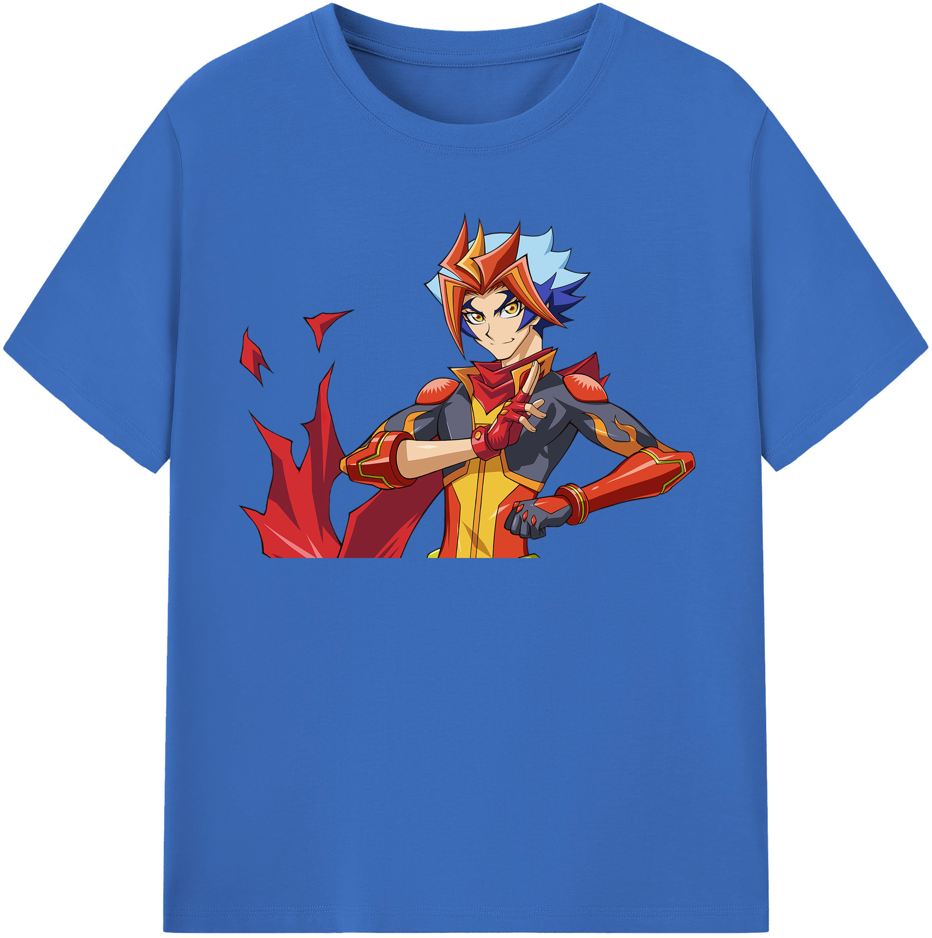 （画像用） 遊☆戯☆王 Yu-Gi-Oh! 綿100％半袖Tシャツ（フロントプリント）