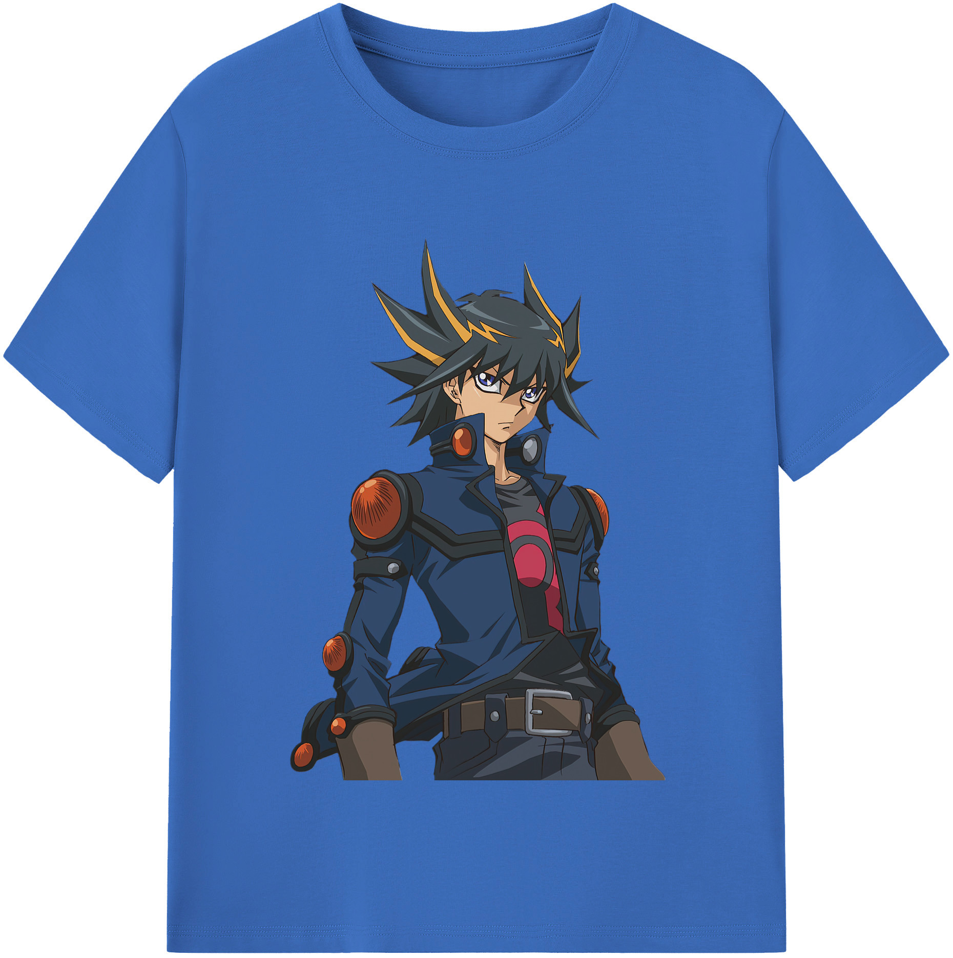 （画像用） 遊☆戯☆王 Yu-Gi-Oh! 綿100％半袖Tシャツ（フロントプリント）
