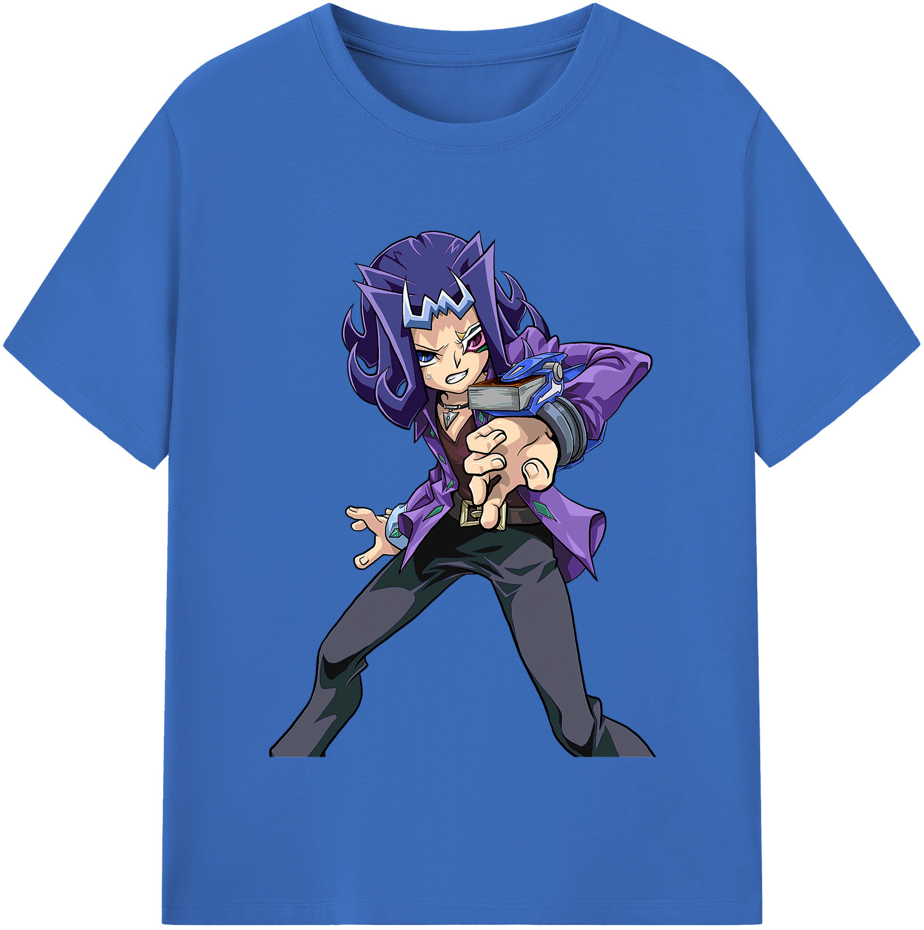 （画像用） 遊☆戯☆王 Yu-Gi-Oh! 綿100％半袖Tシャツ（フロントプリント）