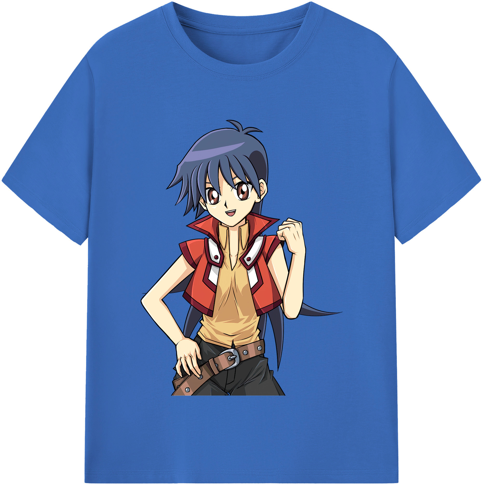 （画像用） 遊☆戯☆王 Yu-Gi-Oh! 綿100％半袖Tシャツ（フロントプリント）
