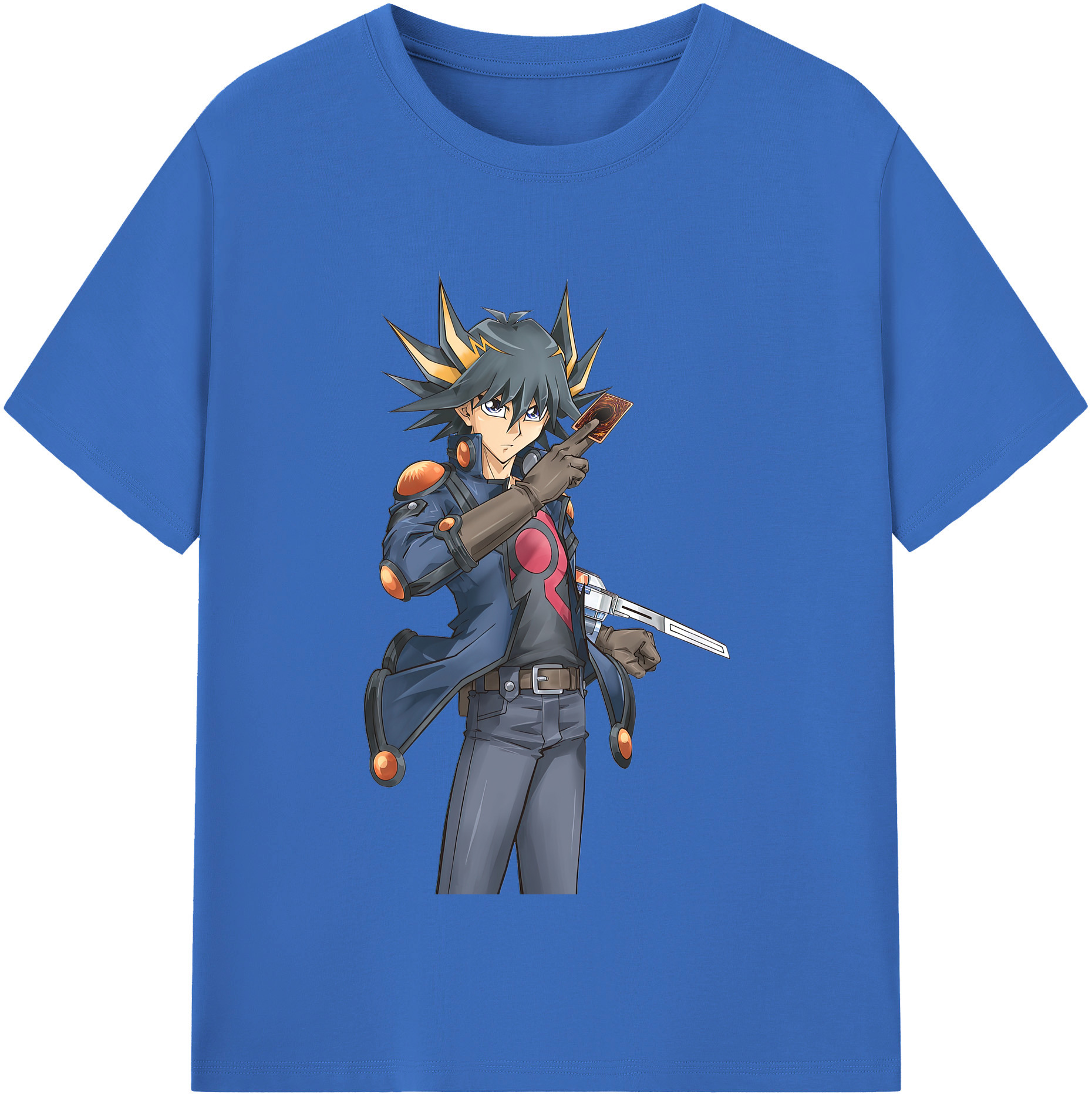 （画像用） 遊☆戯☆王 Yu-Gi-Oh! 綿100％半袖Tシャツ（フロントプリント）