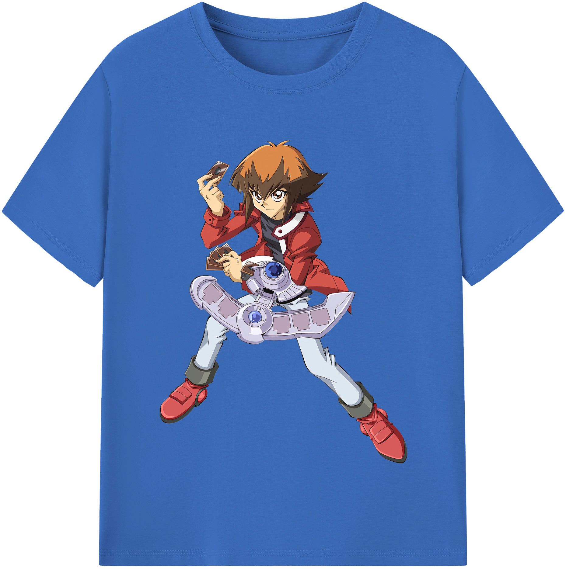 （画像用） 遊☆戯☆王 Yu-Gi-Oh! 綿100％半袖Tシャツ（フロントプリント）