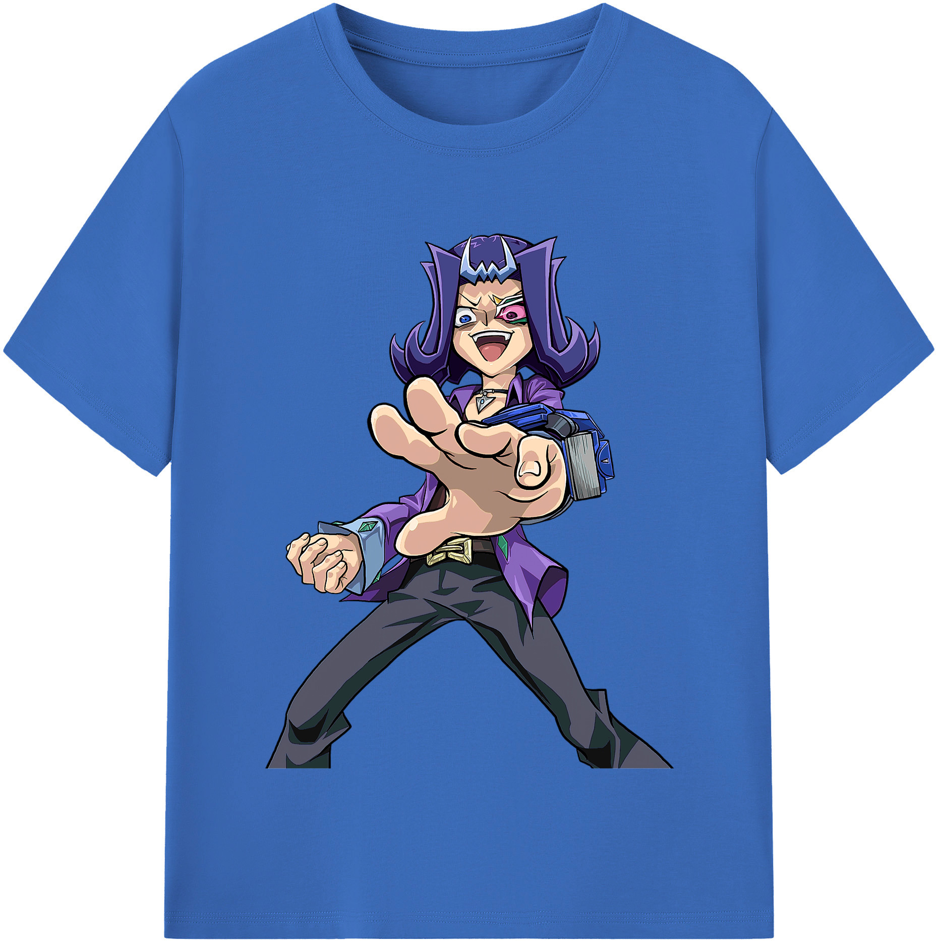（画像用） 遊☆戯☆王 Yu-Gi-Oh! 綿100％半袖Tシャツ（フロントプリント）