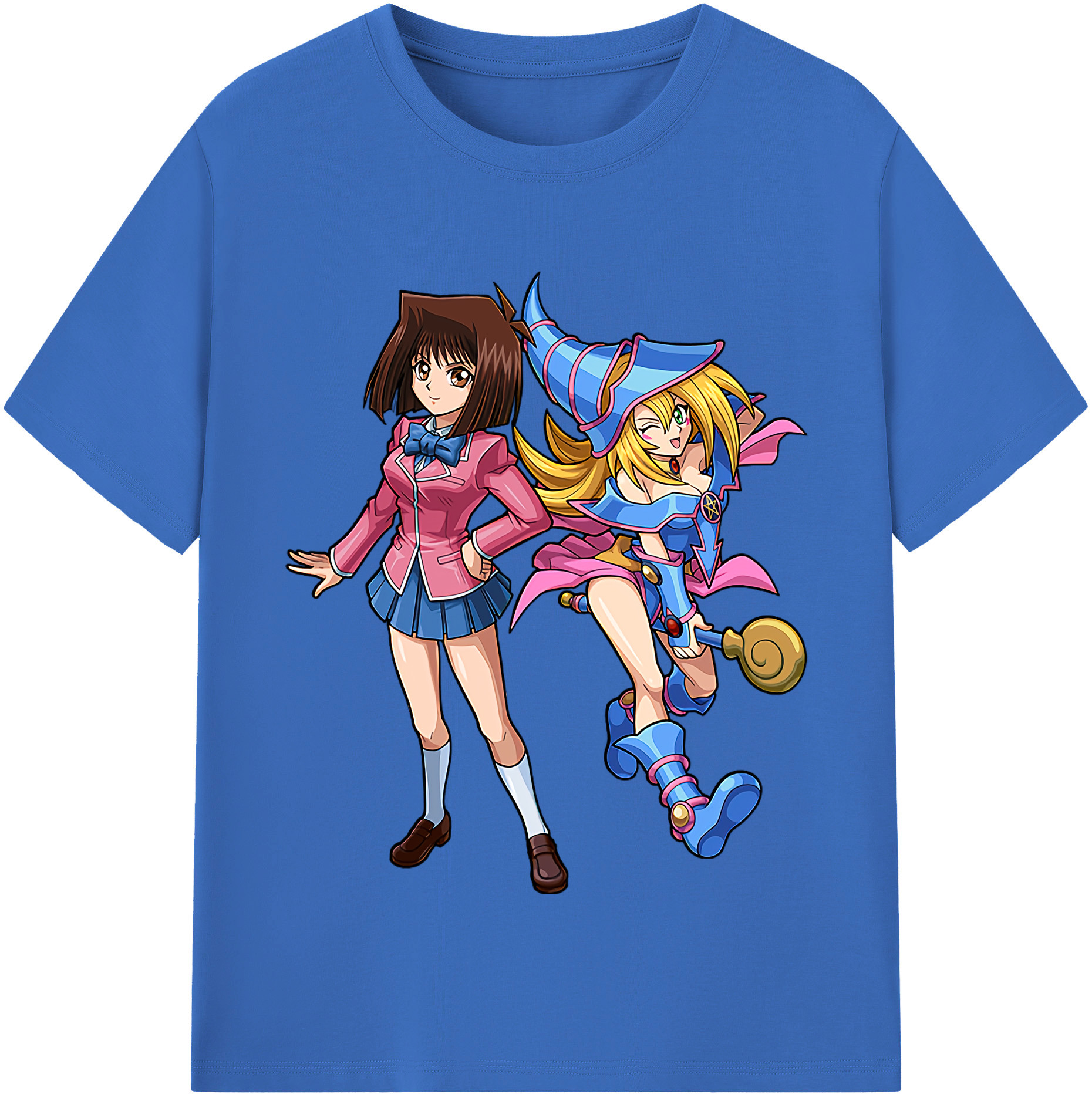 （画像用） 遊☆戯☆王 Yu-Gi-Oh! 綿100％半袖Tシャツ（フロントプリント）