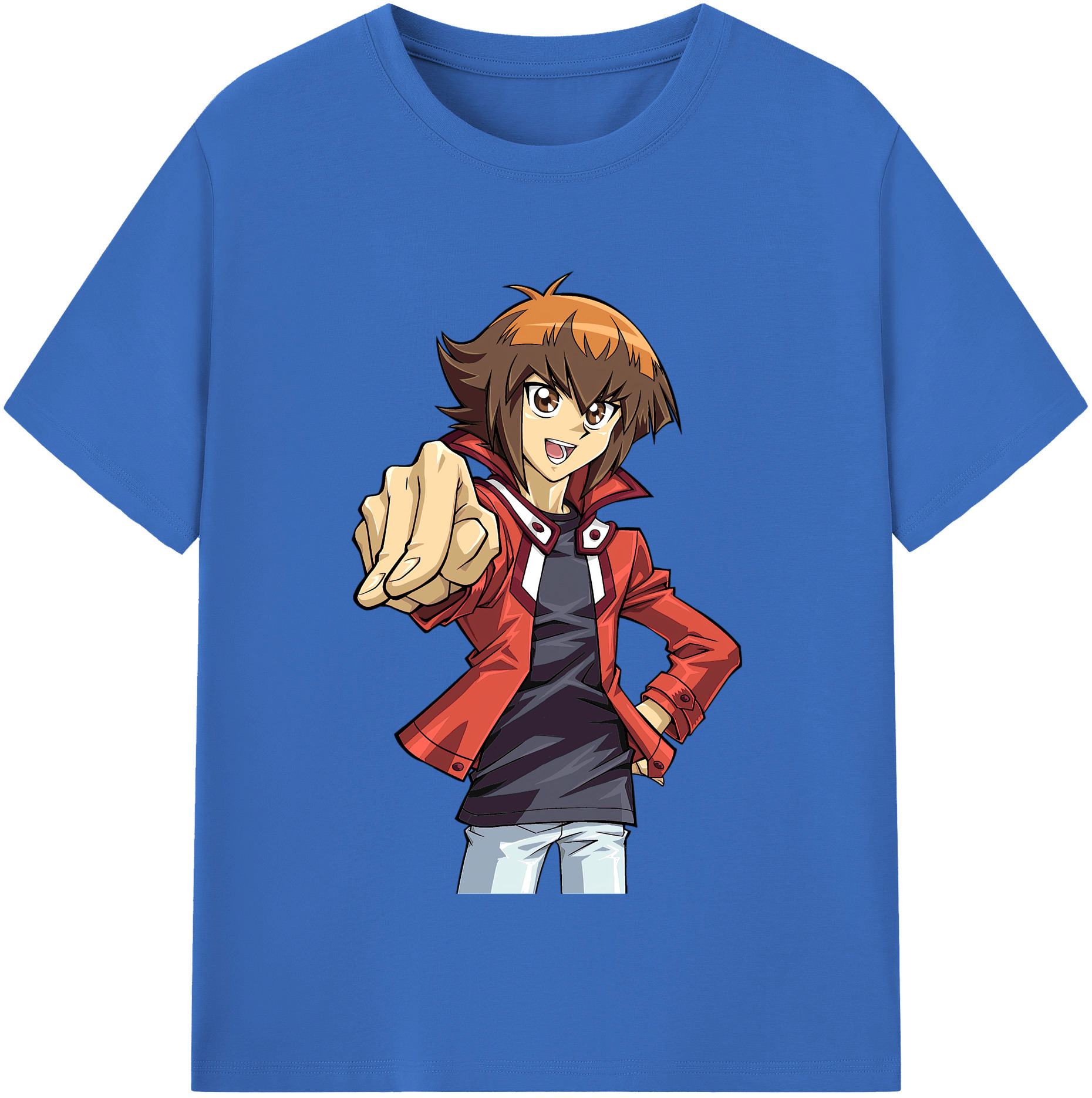 （画像用） 遊☆戯☆王 Yu-Gi-Oh! 綿100％半袖Tシャツ（フロントプリント）