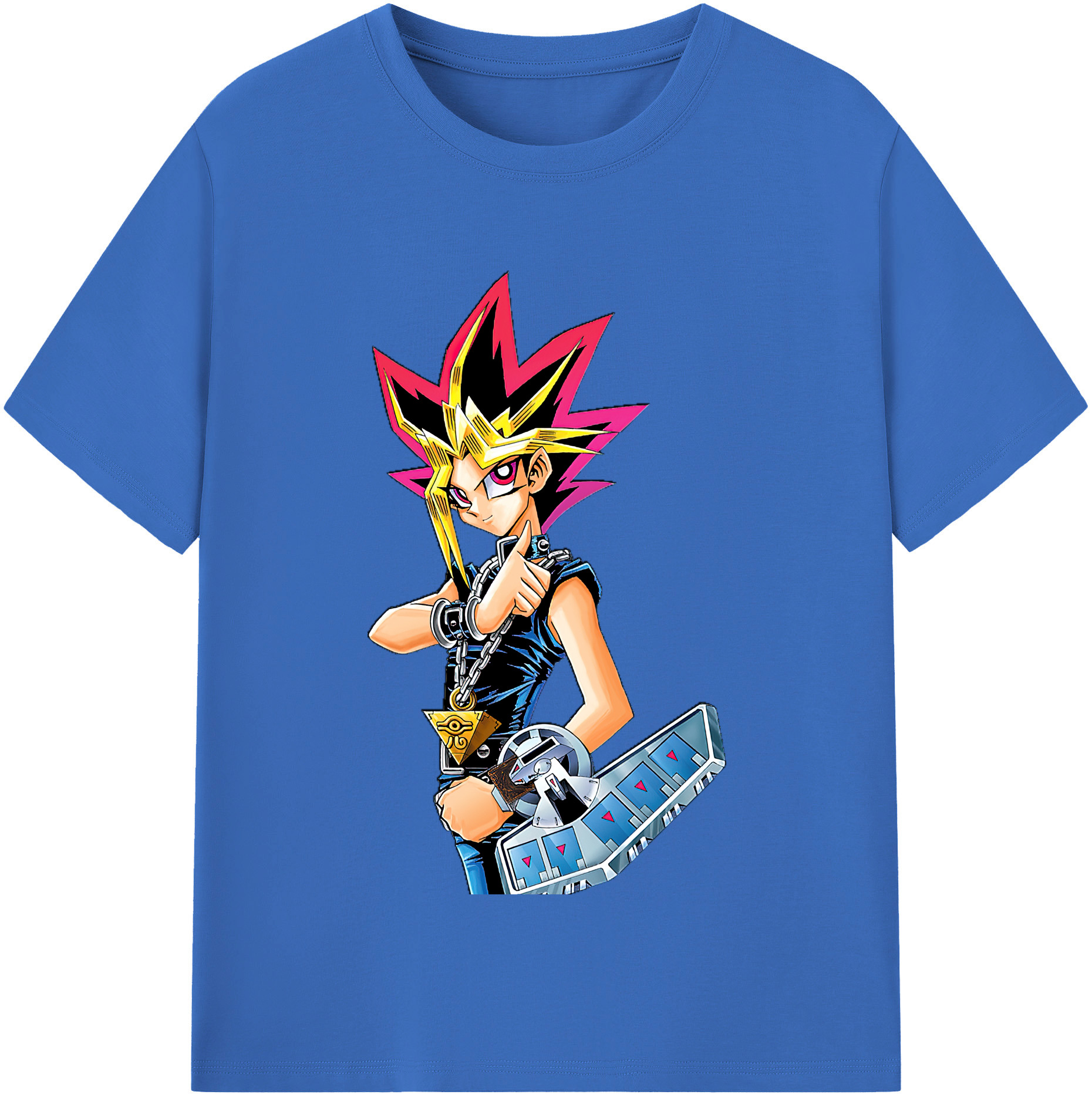 （画像用） 遊☆戯☆王 Yu-Gi-Oh! 綿100％半袖Tシャツ（フロントプリント）