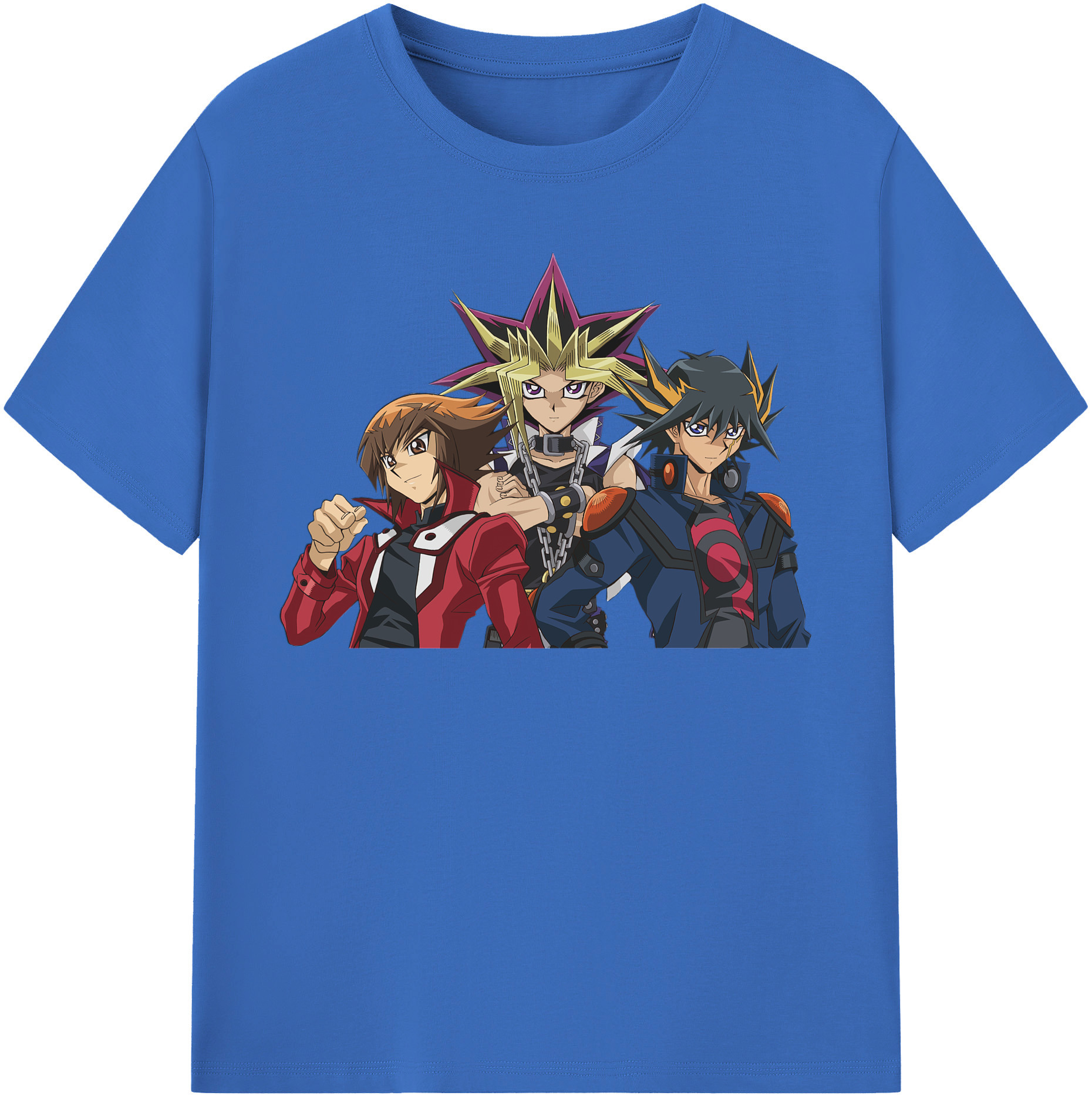 （画像用） 遊☆戯☆王 Yu-Gi-Oh! 綿100％半袖Tシャツ（フロントプリント）