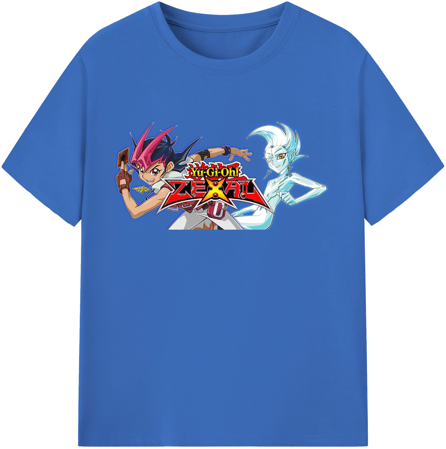 （画像用） 遊☆戯☆王 Yu-Gi-Oh! 綿100％半袖Tシャツ（フロントプリント）