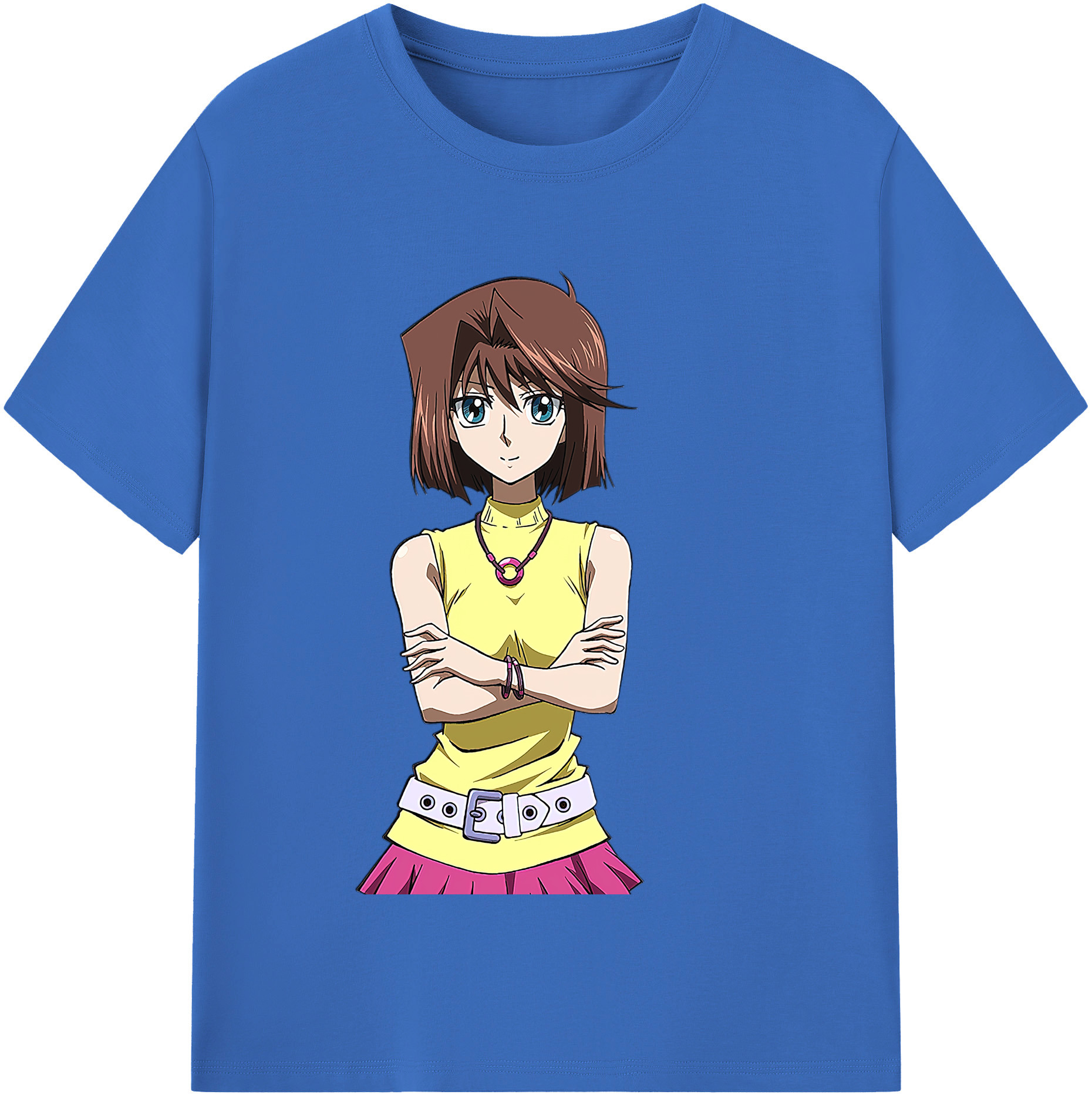 （画像用） 遊☆戯☆王 Yu-Gi-Oh! 綿100％半袖Tシャツ（フロントプリント）