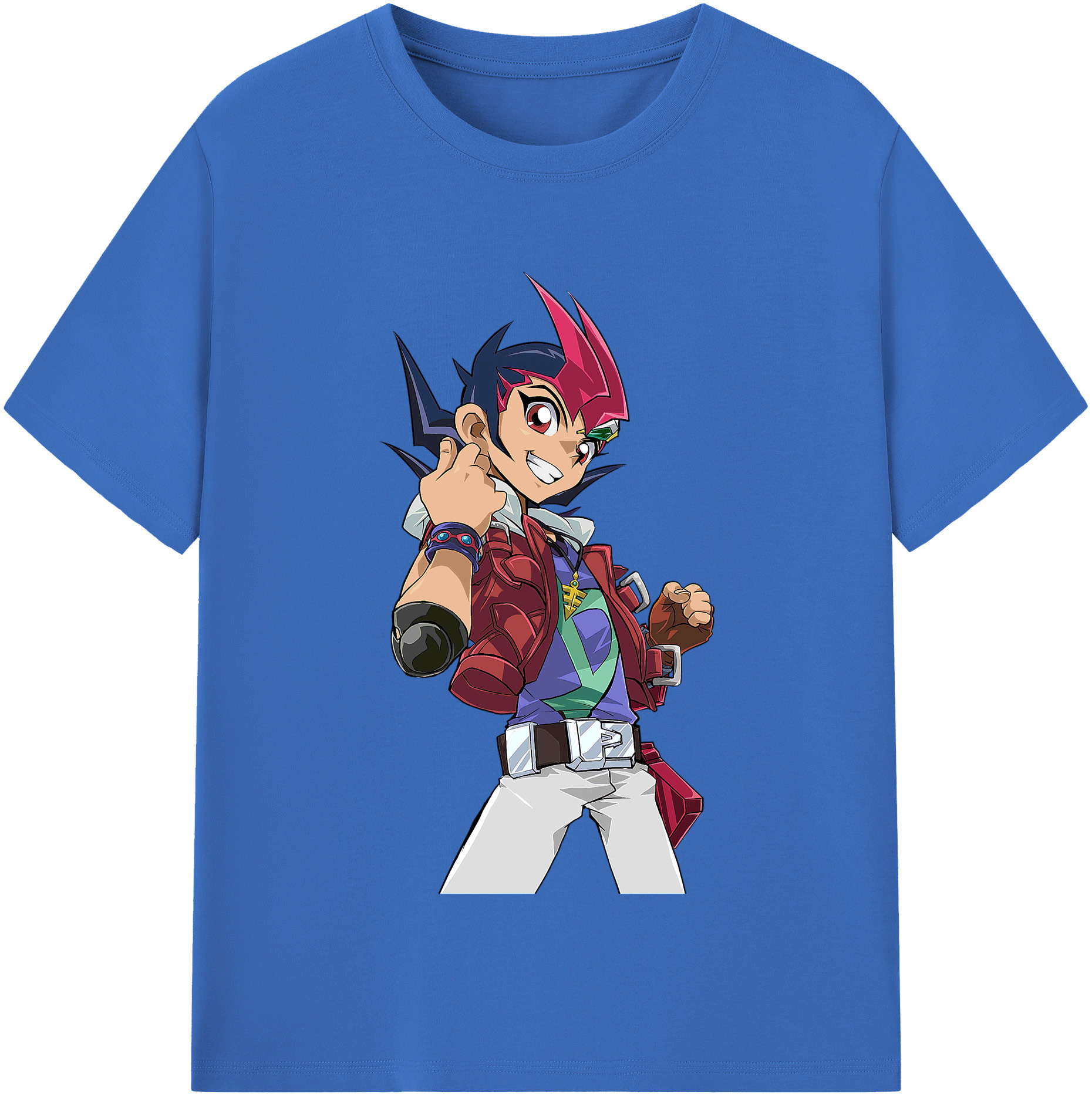 （画像用） 遊☆戯☆王 Yu-Gi-Oh! 綿100％半袖Tシャツ（フロントプリント）