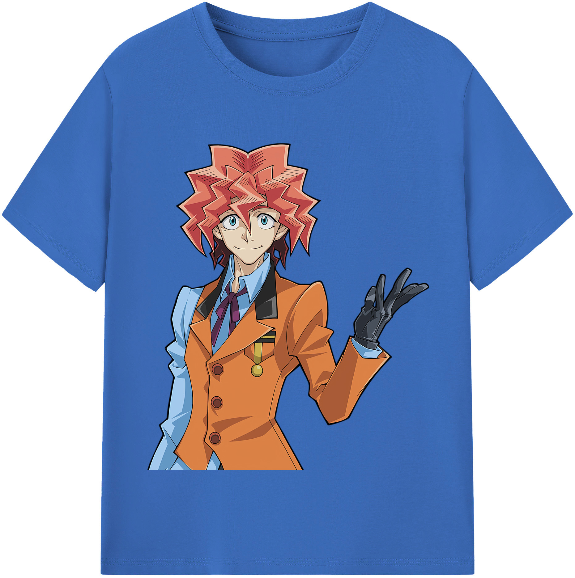 （画像用） 遊☆戯☆王 Yu-Gi-Oh! 綿100％半袖Tシャツ（フロントプリント）