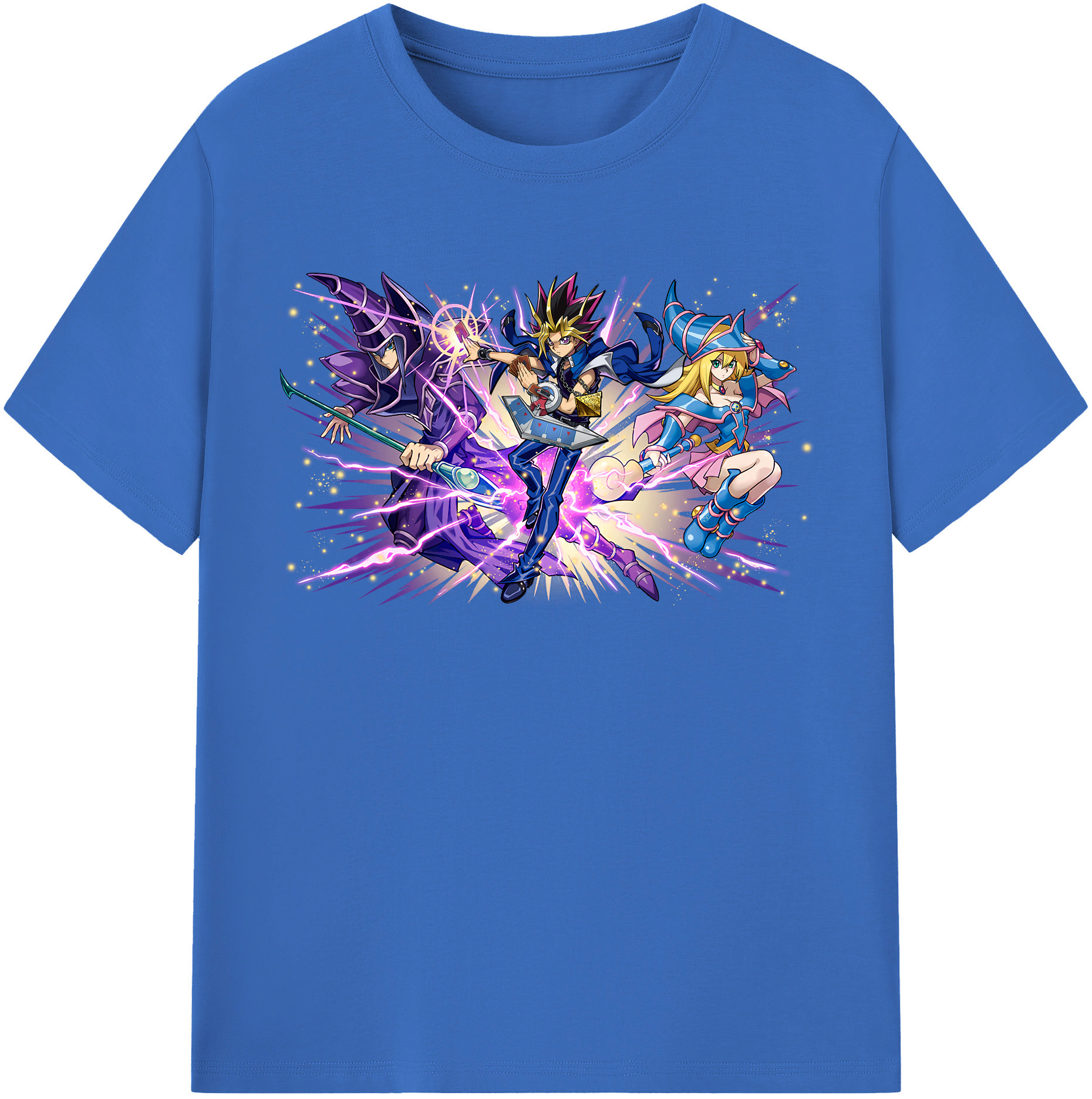 （画像用） 遊☆戯☆王 Yu-Gi-Oh! 綿100％半袖Tシャツ（フロントプリント）