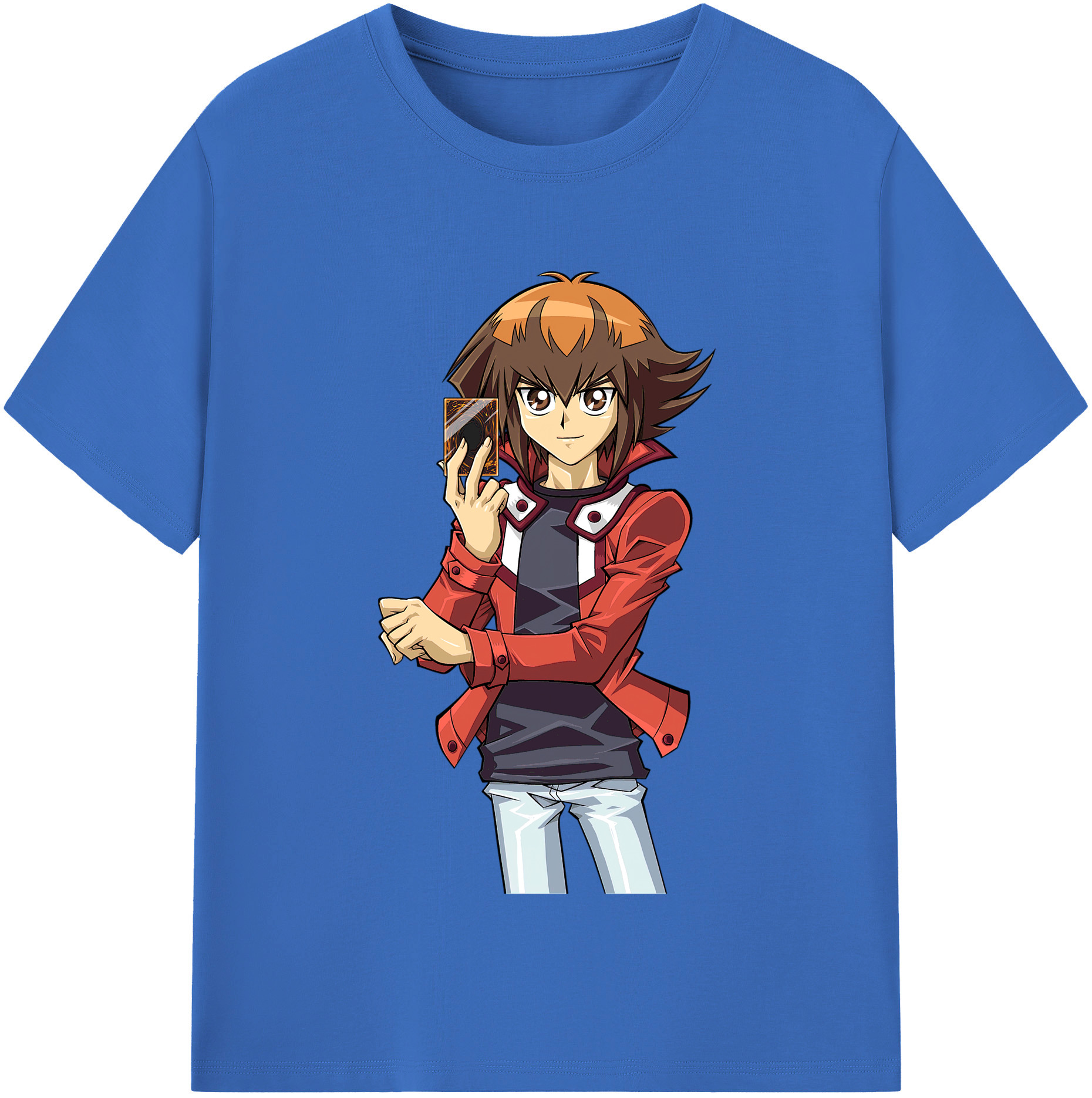 （画像用） 遊☆戯☆王 Yu-Gi-Oh! 綿100％半袖Tシャツ（フロントプリント）