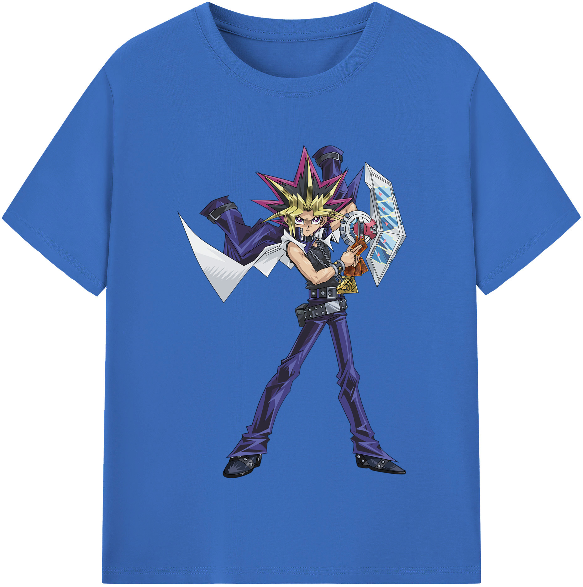 （画像用） 遊☆戯☆王 Yu-Gi-Oh! 綿100％半袖Tシャツ（フロントプリント）